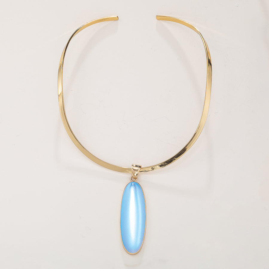 The Glow Within Luminite Slender Pendant Necklace