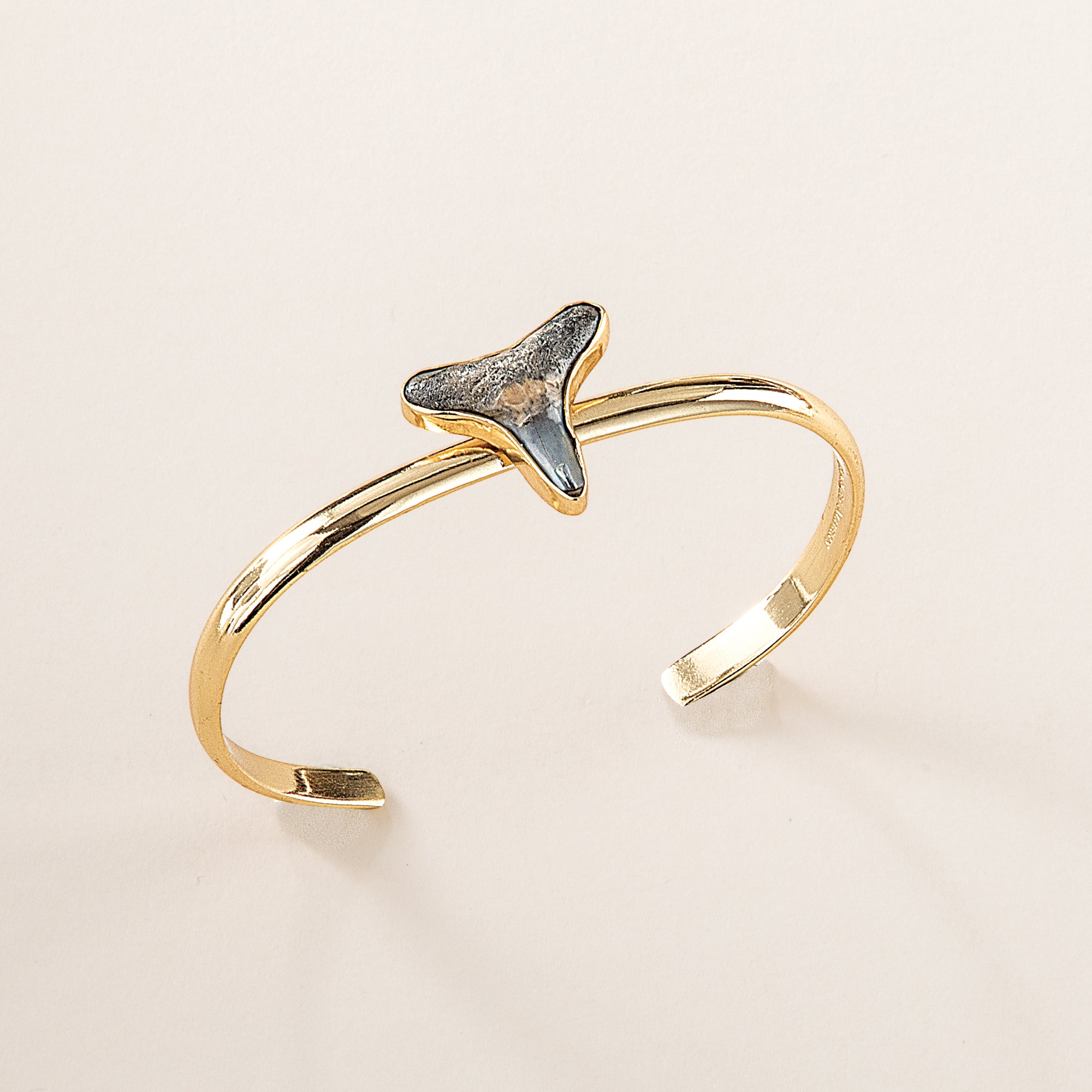 Fossilized Shark Tooth Cuff