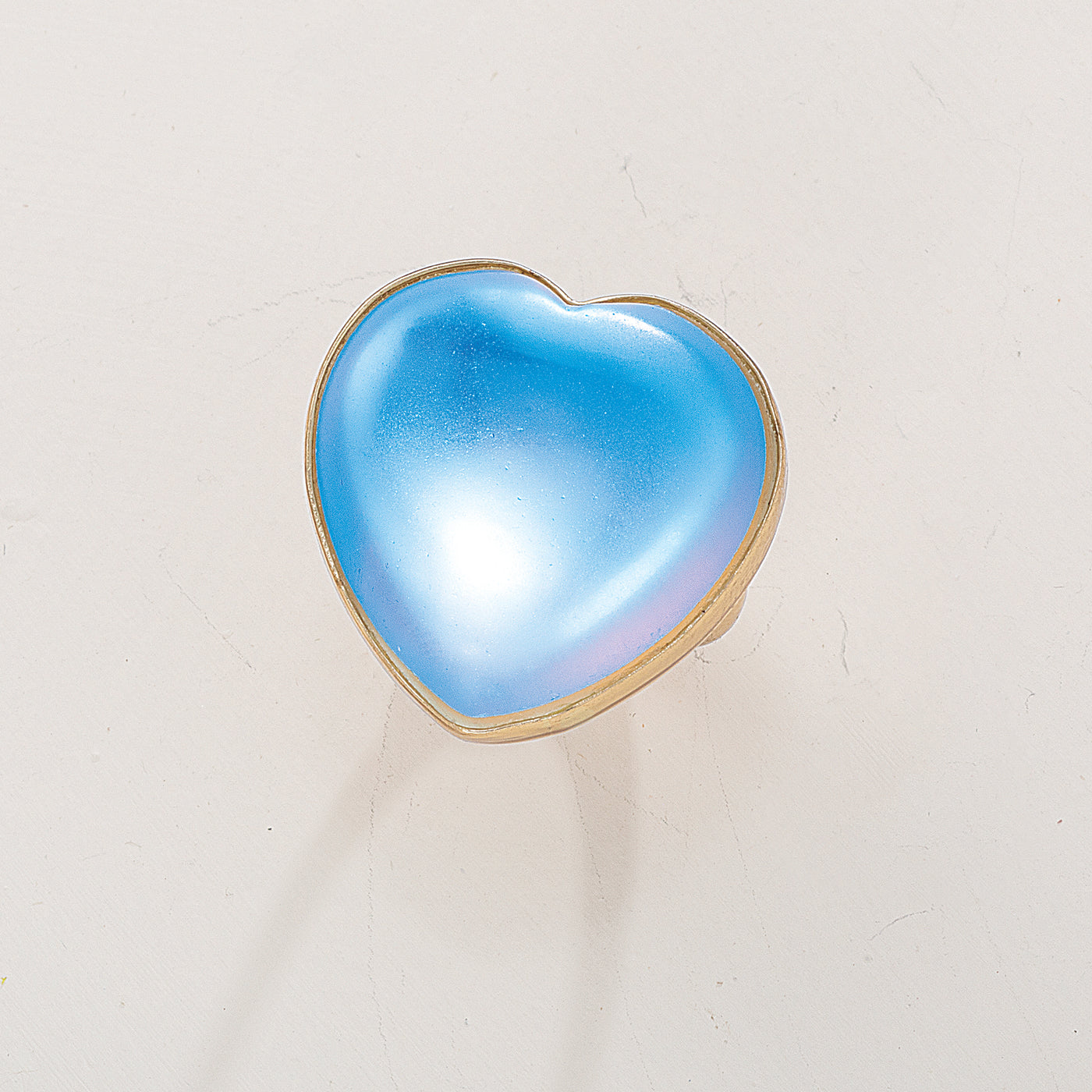 The Glow Within Luminite Heart Adjustable Ring