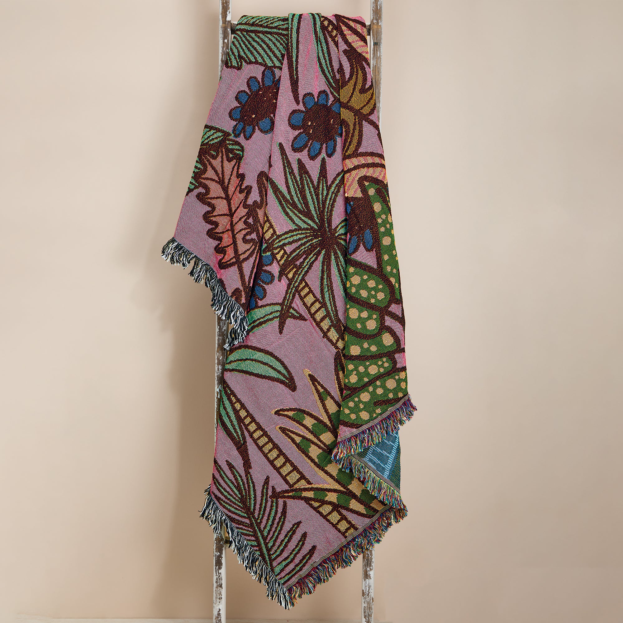 Palm Tree Dreams Tapestry Throw Blanket