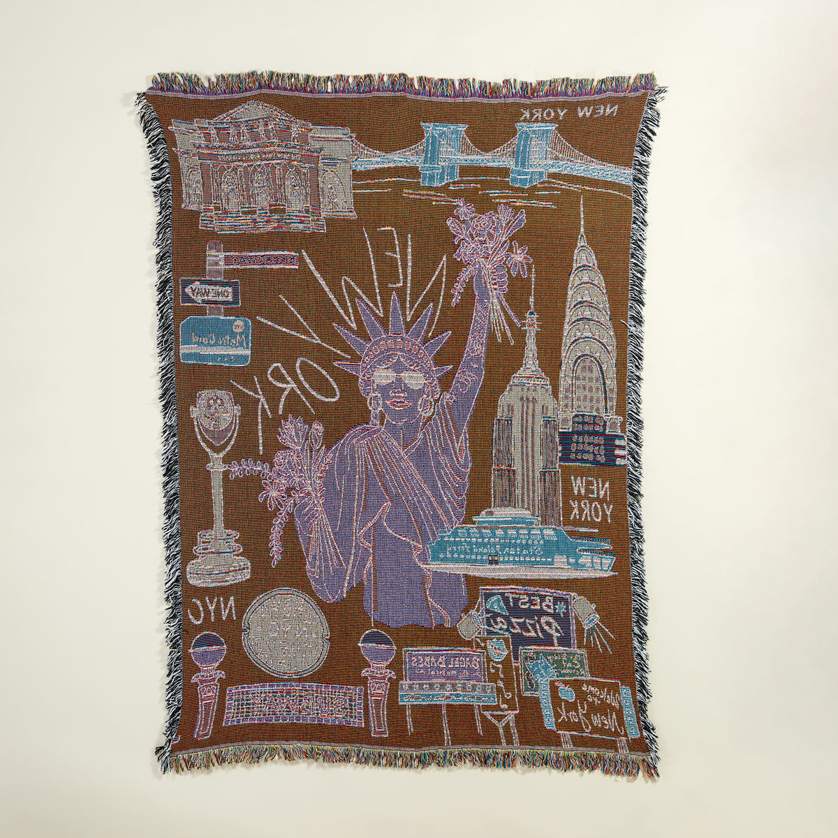 New York State of Mind Tapestry Throw Blanket (Preorder)
