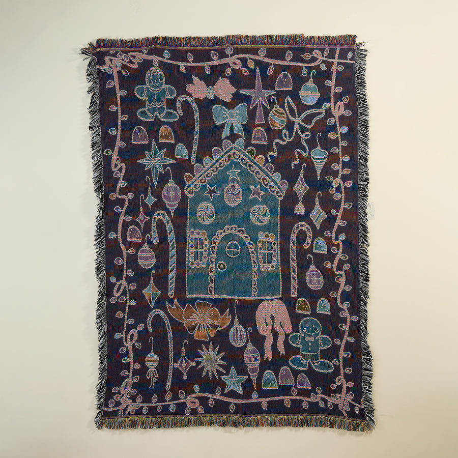 Christmas Confections Tapestry Throw Blanket (Preorder)