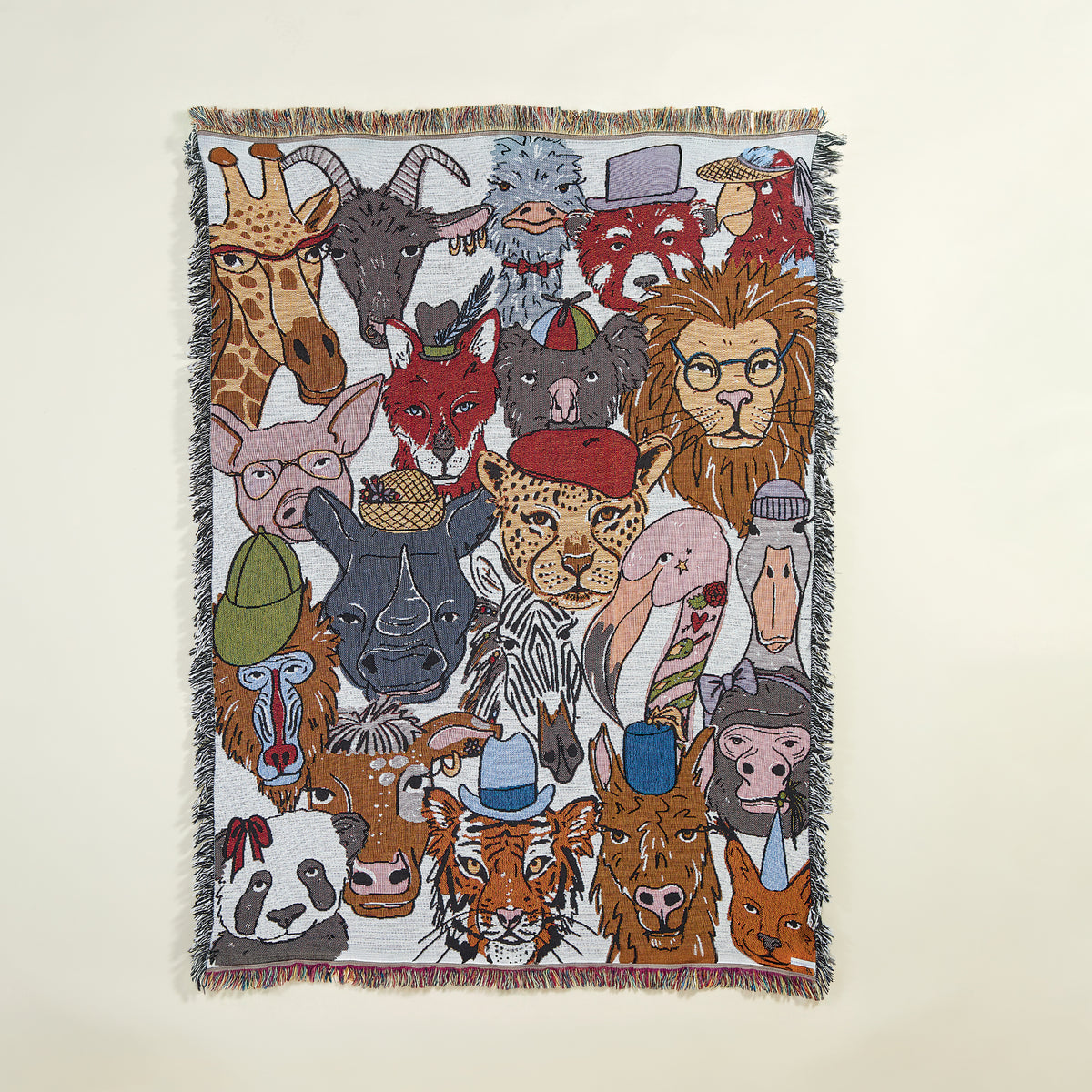 Whimsical Wild Things Tapestry Throw Blanket (Preorder)