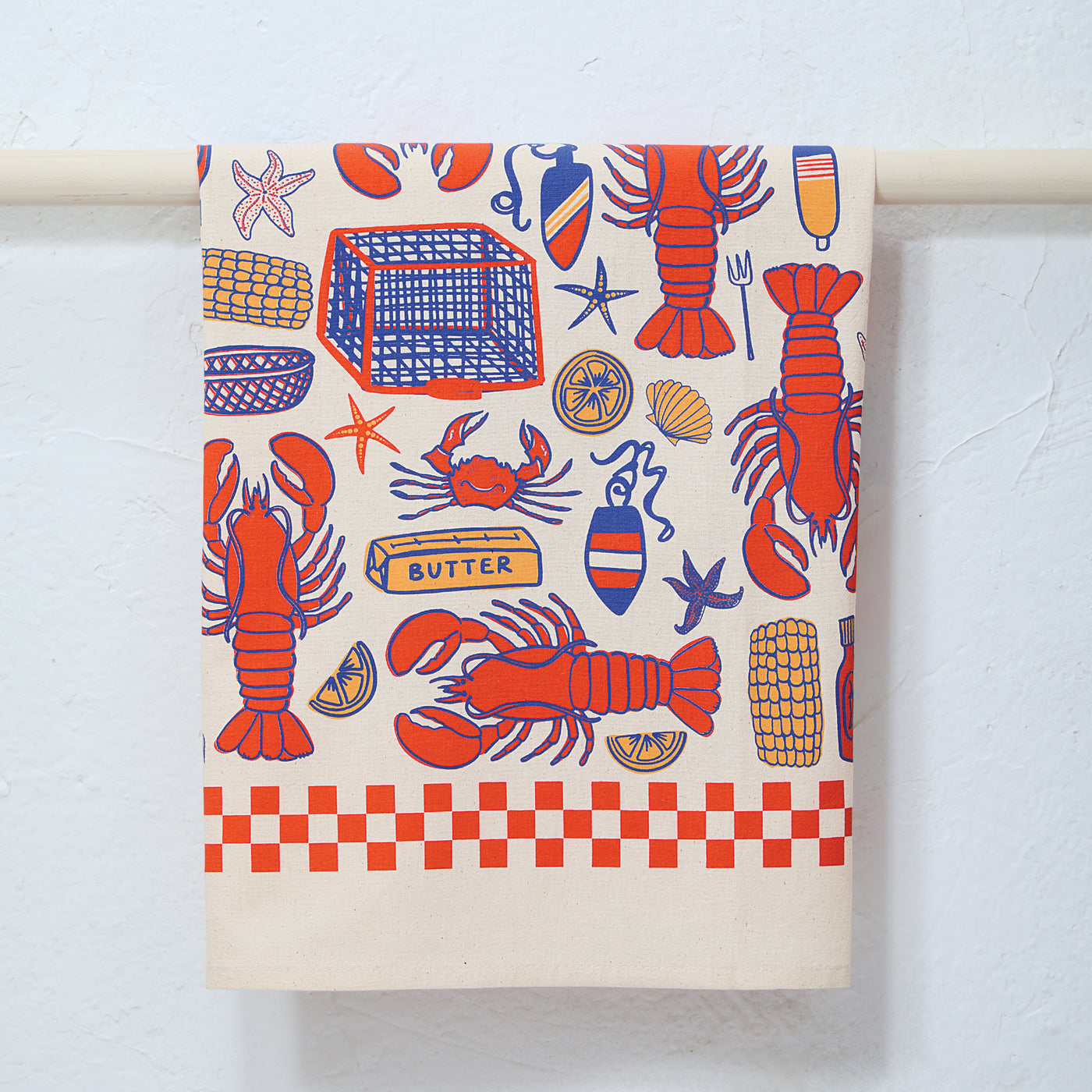 Lobster Bake Tea Towel