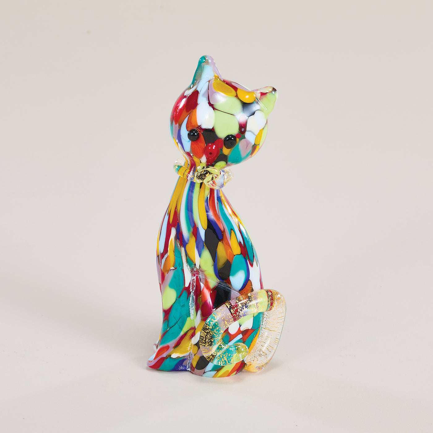 Murano Glass Cat Figurine (Preorder)