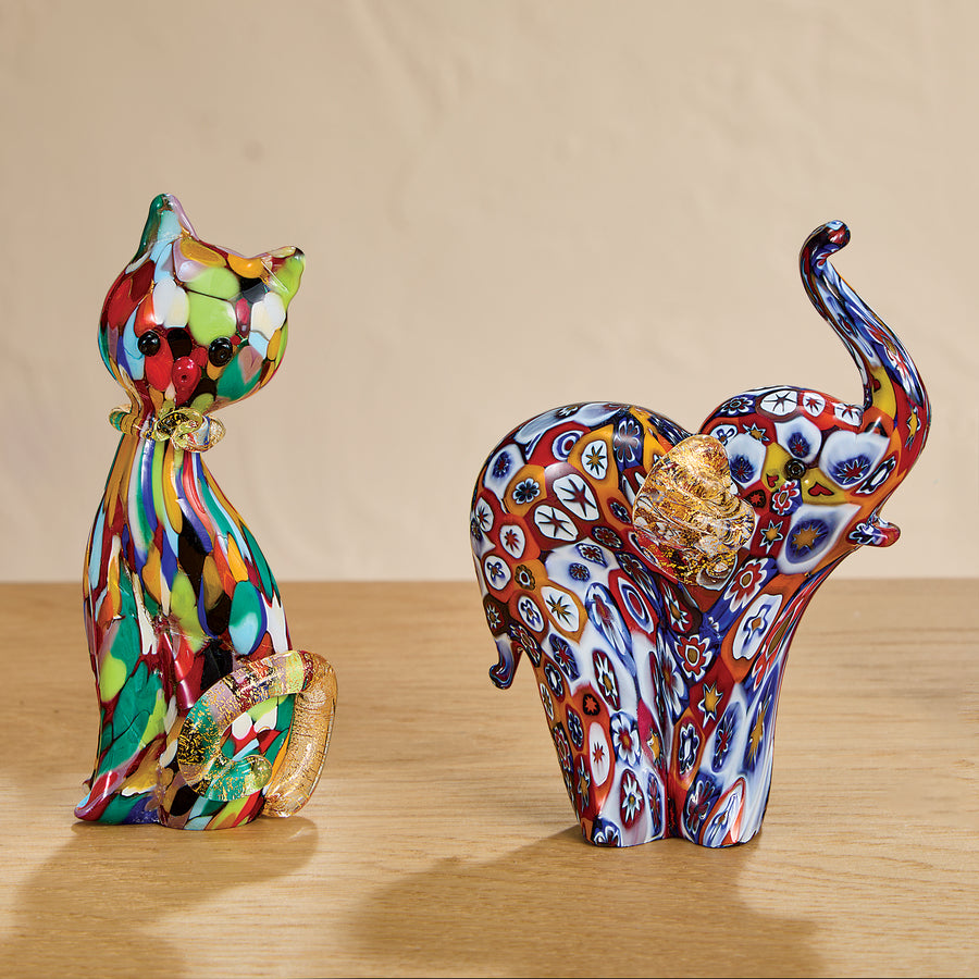 Murano Glass Cat Figurine (Preorder)