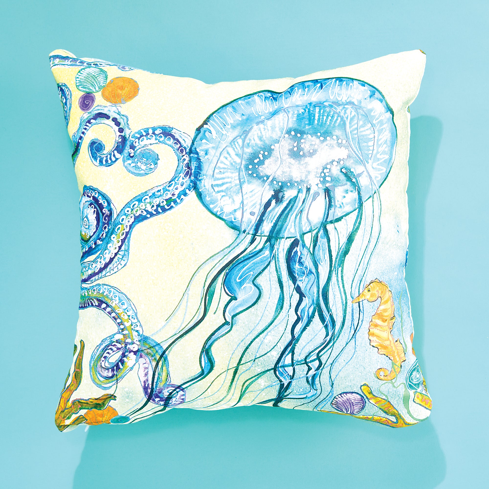 Sea Life Octopus Pillow