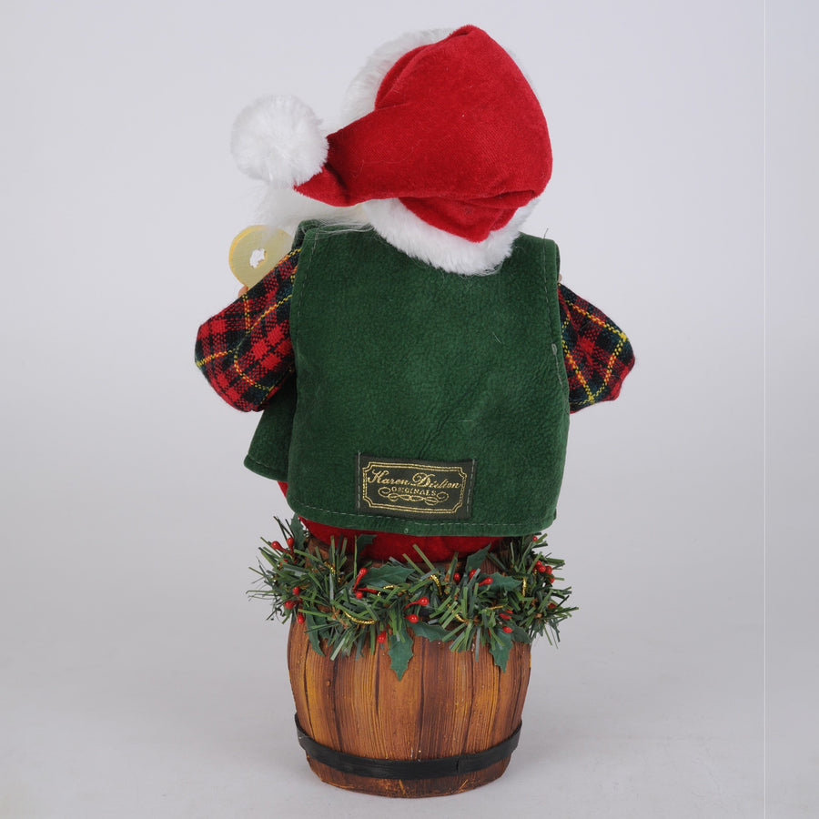 Beer Barrel Santa