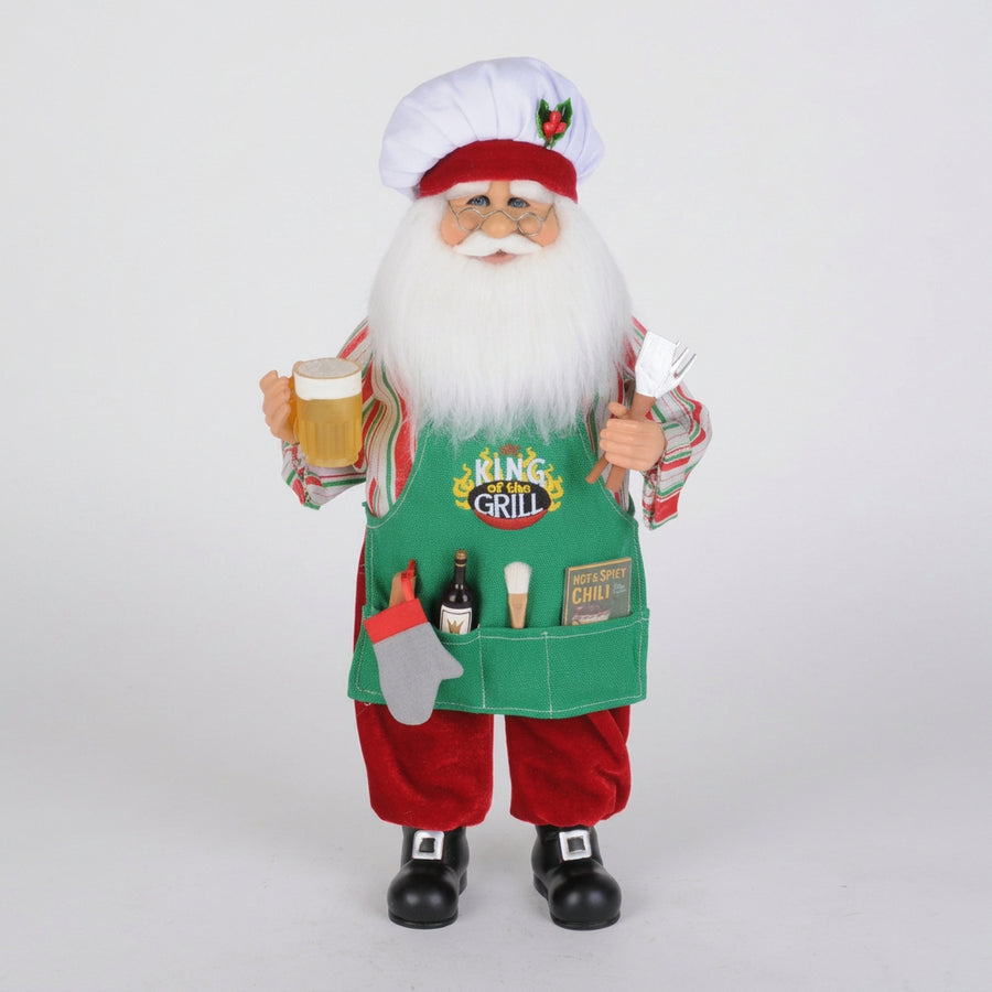 King of the Grill Santa