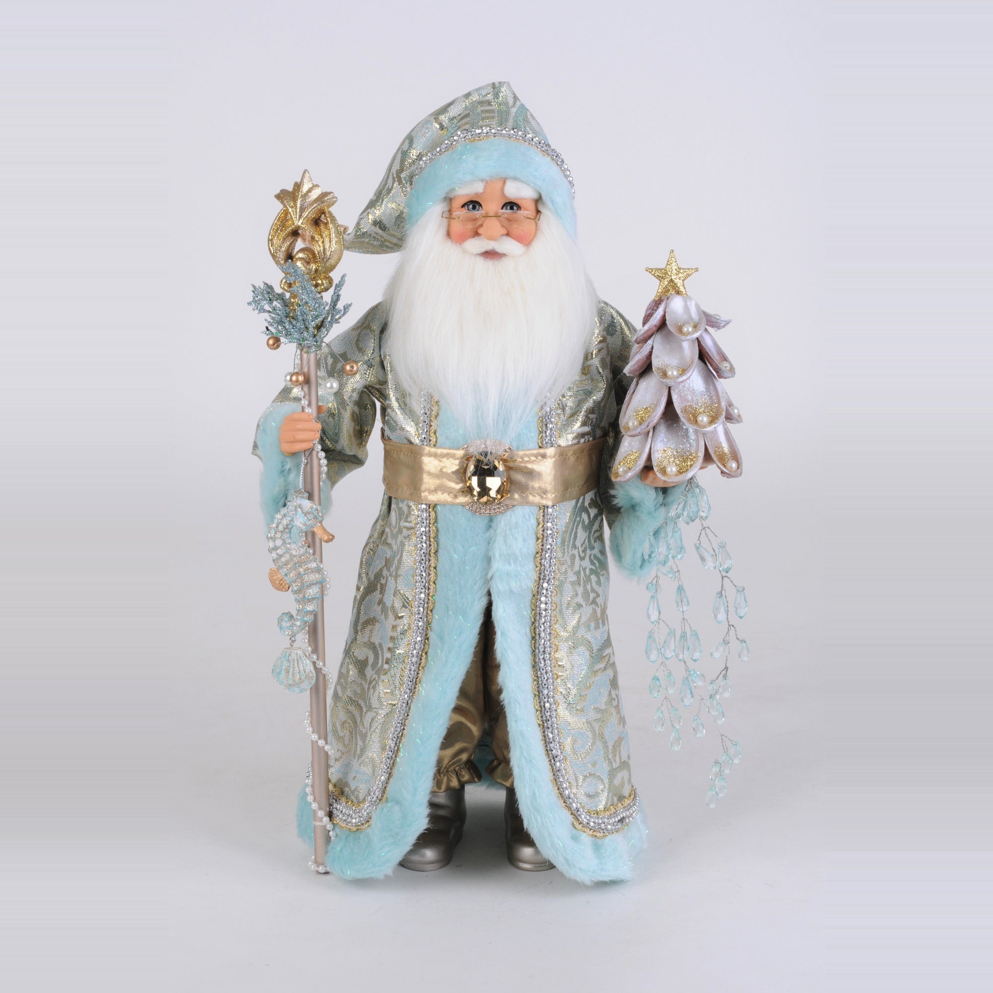 Coastal Opulance with Staff Santa