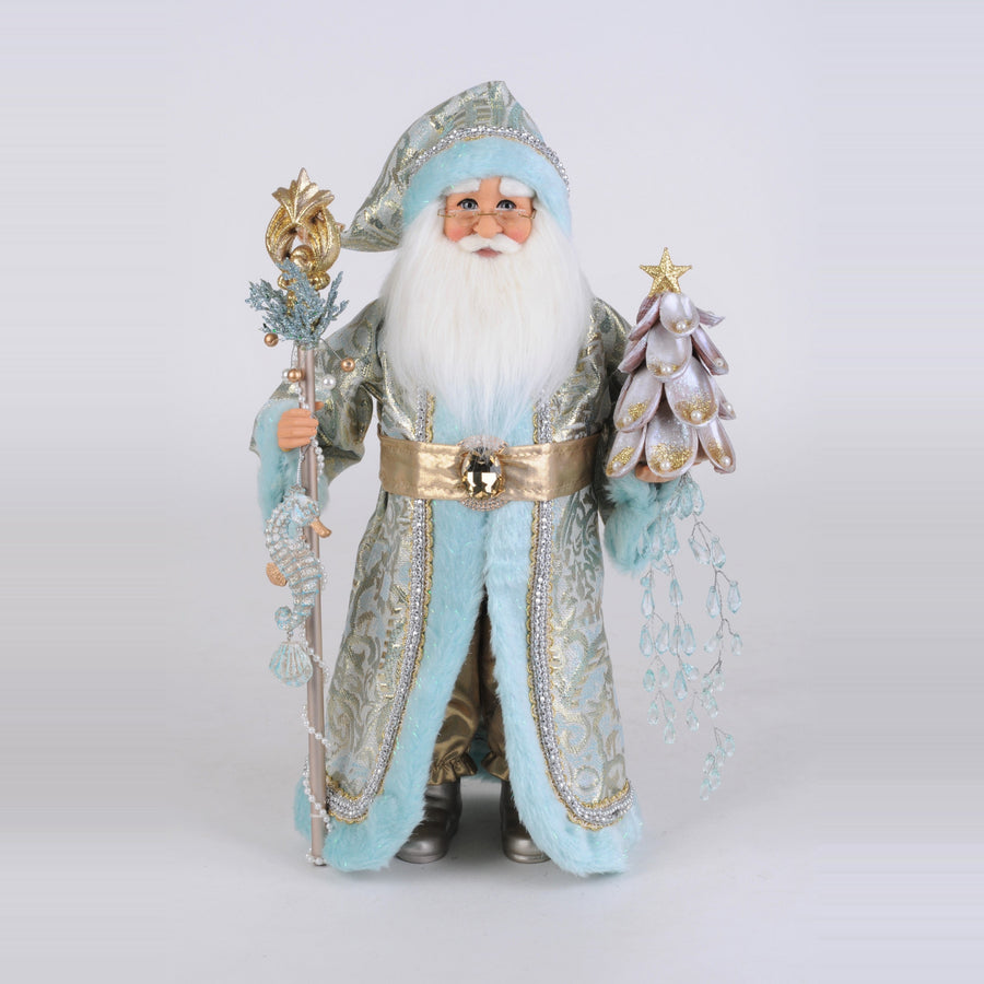 Coastal Opulance with Staff Santa