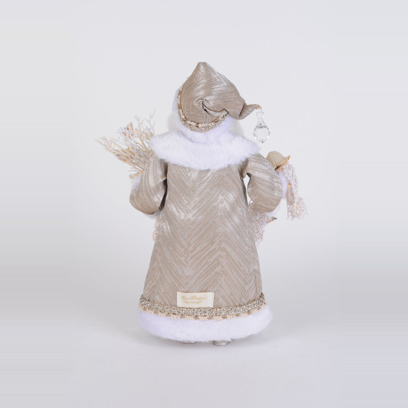 Lighted Sandstone Coastal Santa