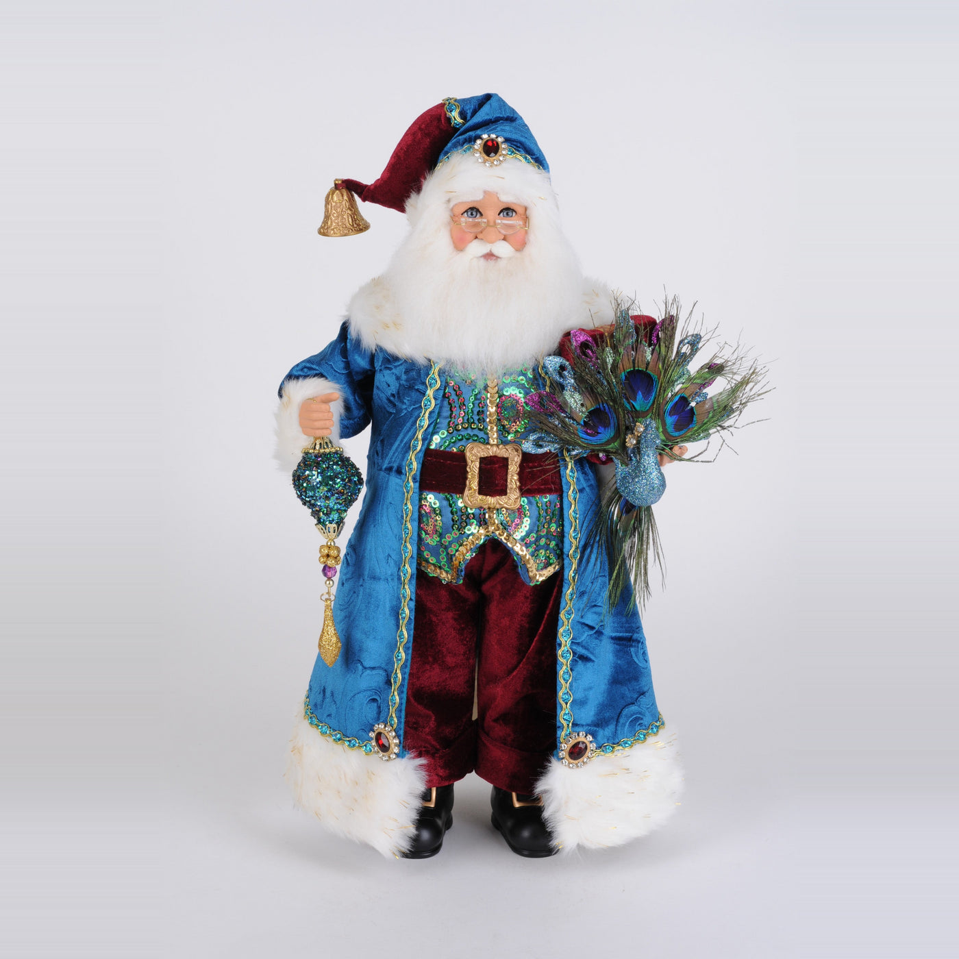 Peacock Santa