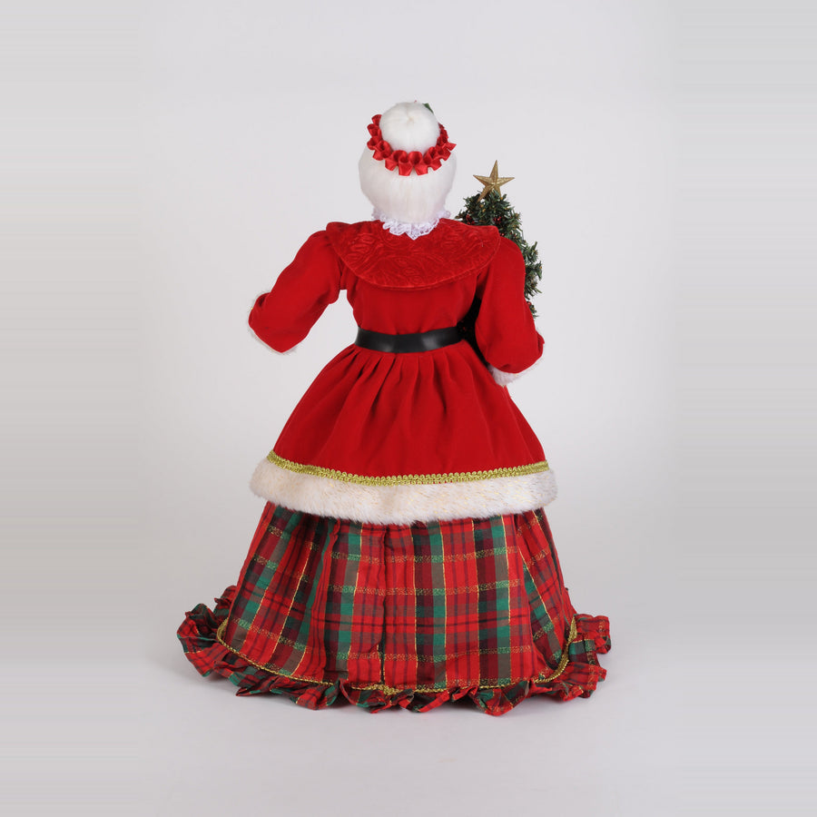 Lighted 20" Traditional Mrs. Claus
