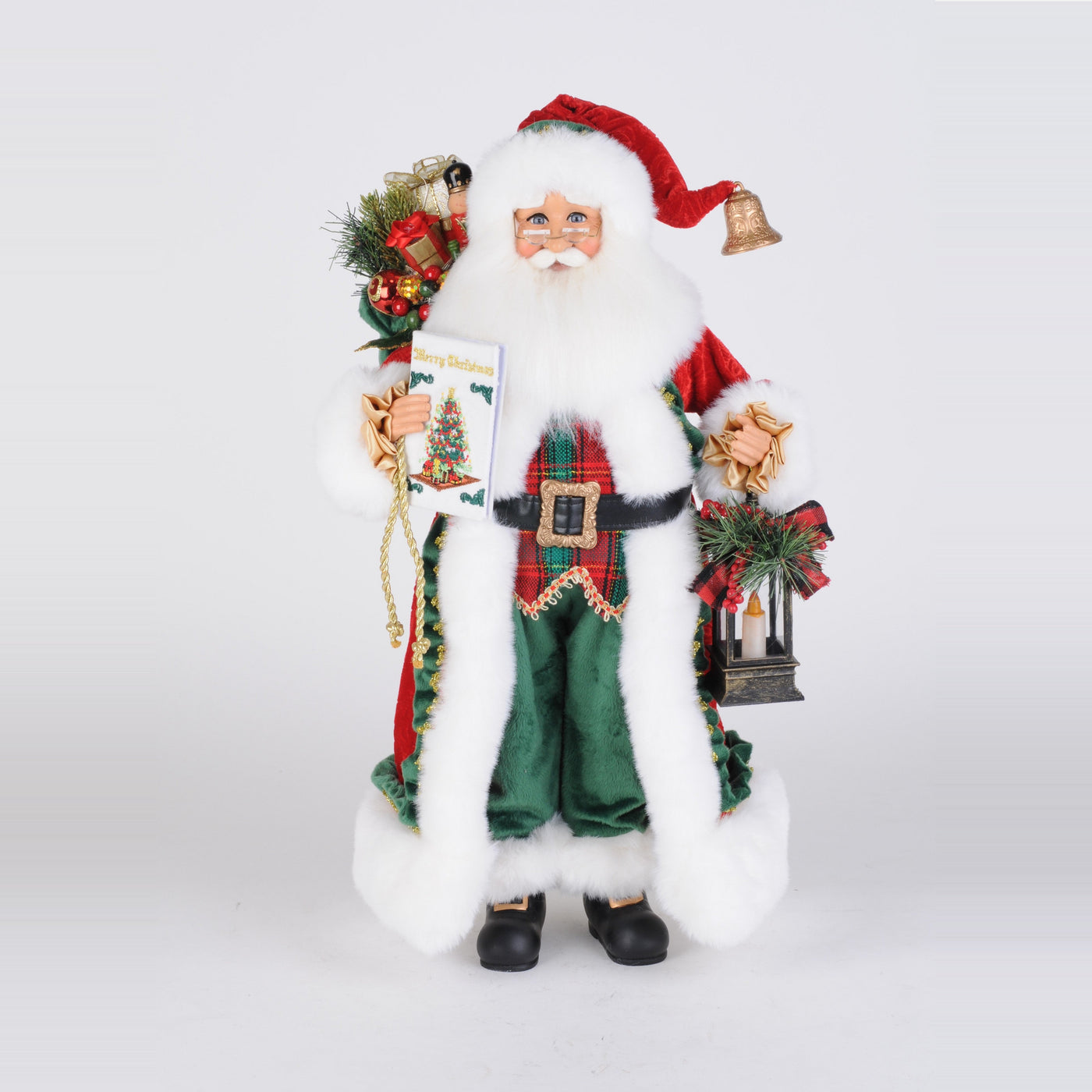 Lighted Christmas Stories Santa Small