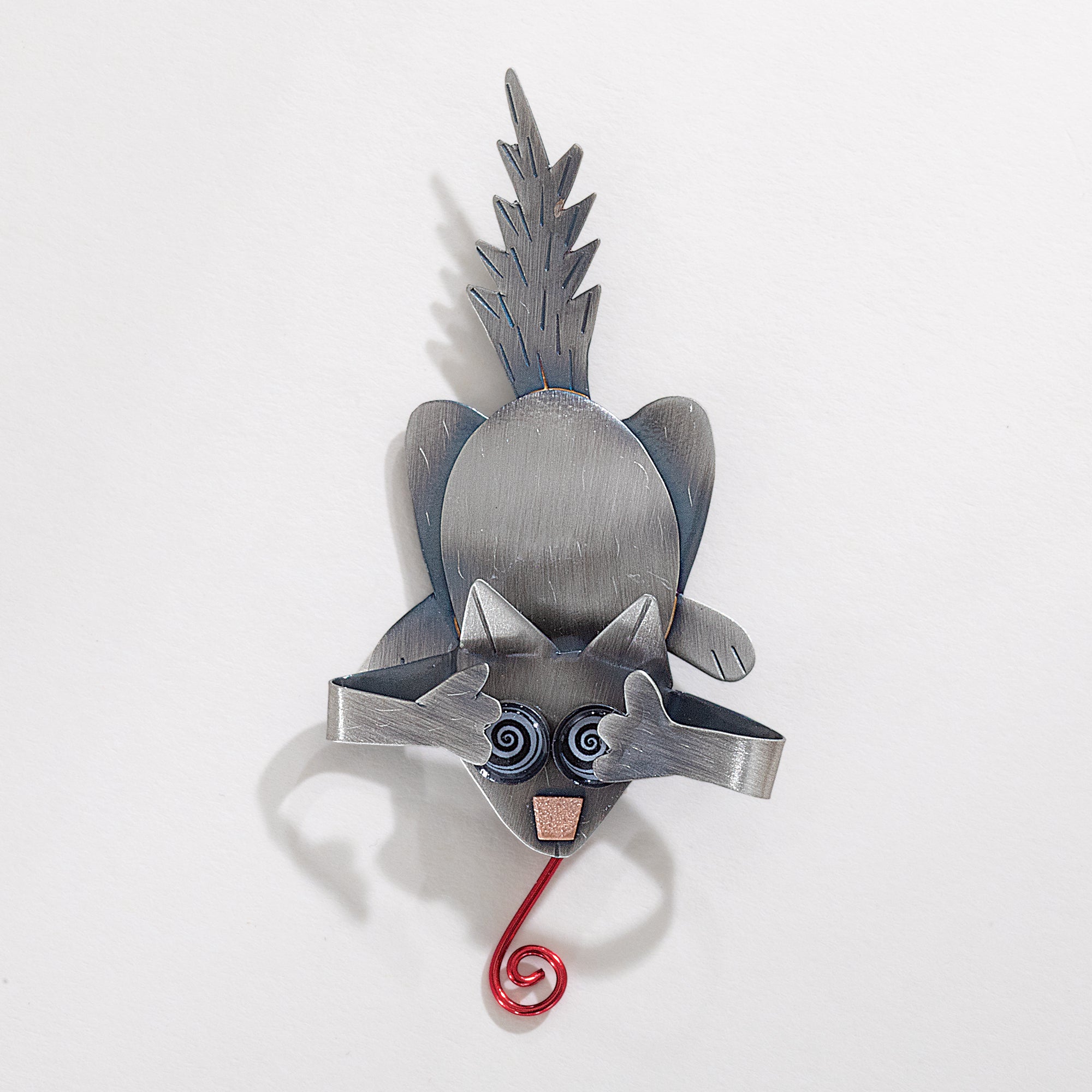 Fraidy Cat Brooch (Preorder)