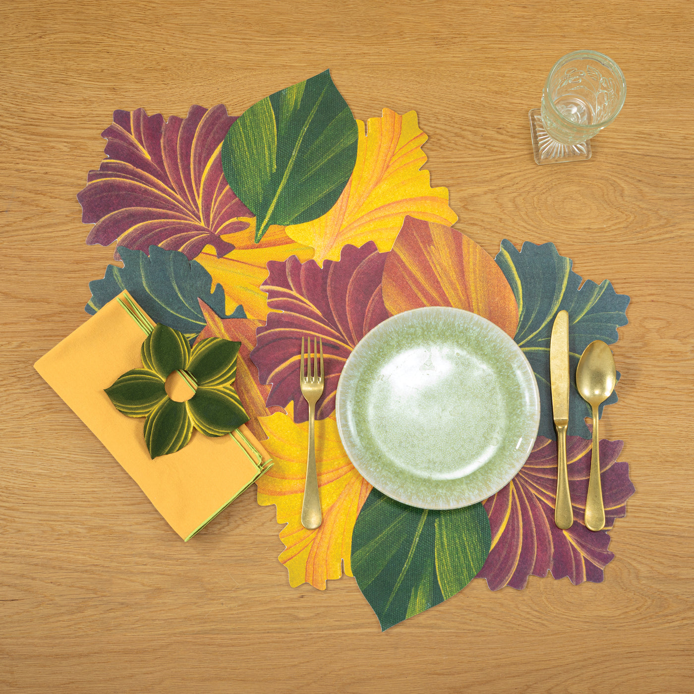 Falling Leaves Napkins Set of 2