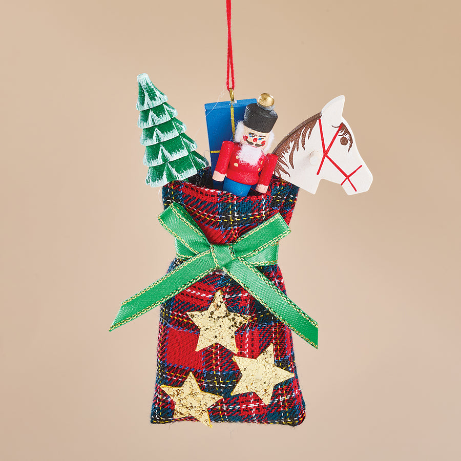 Santa's Toy Bag Ornament