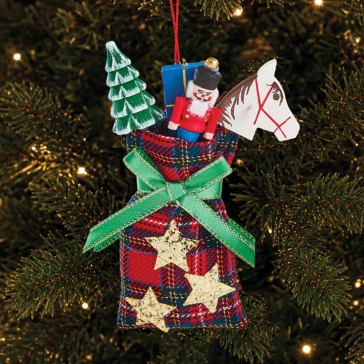 Santa's Toy Bag Ornament