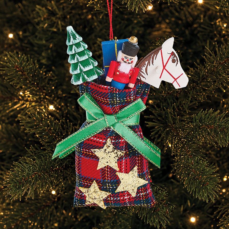 Santa's Toy Bag Ornament