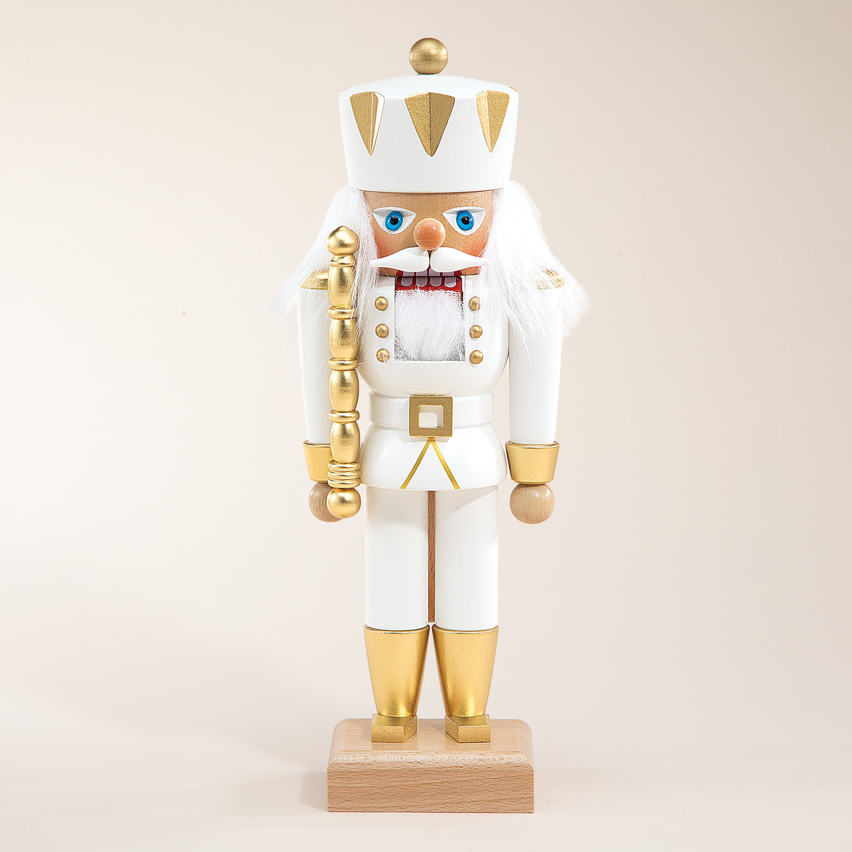 German Wooden Decorative Nutcracker King (Preorder)