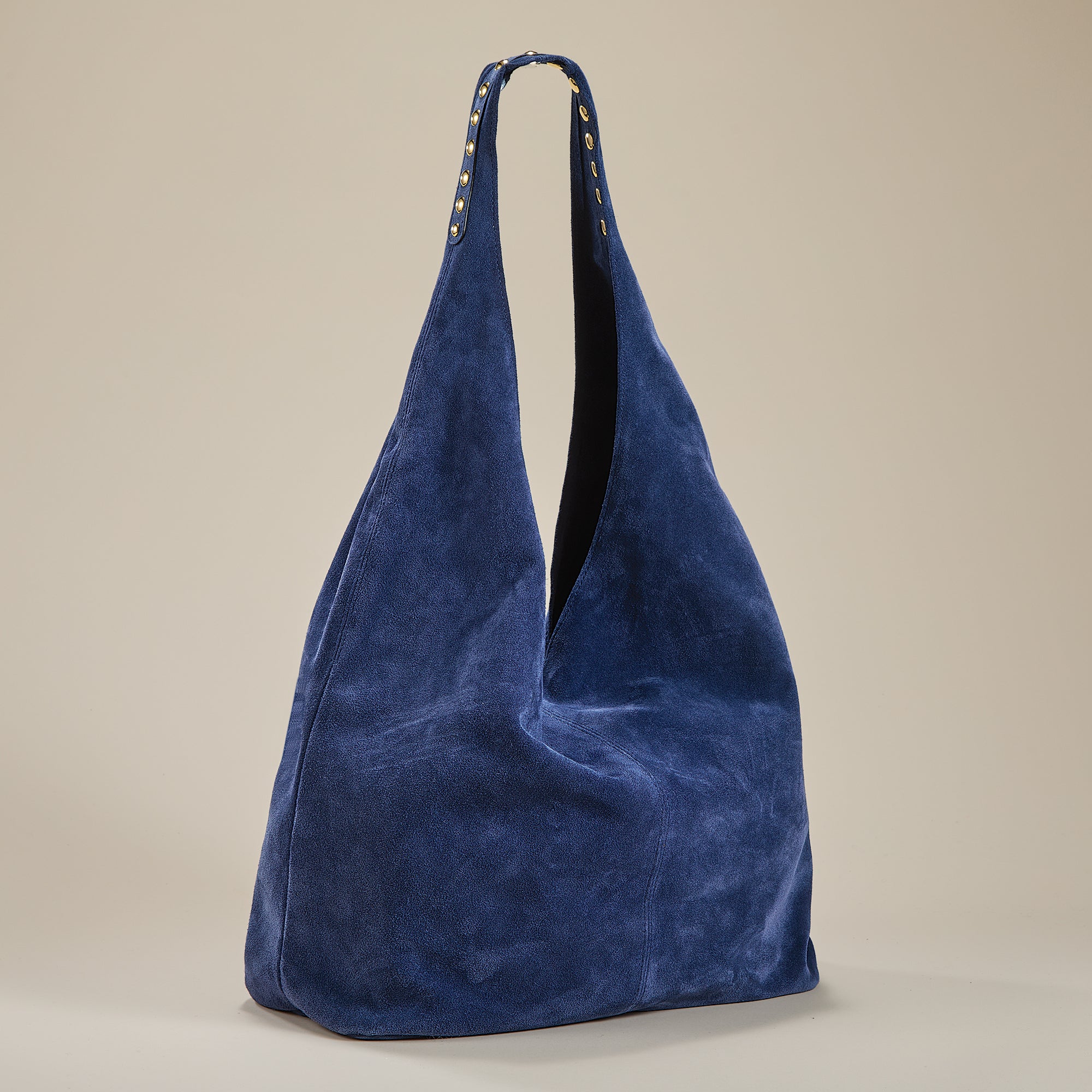 Savona Italian Suede Hobo Bag