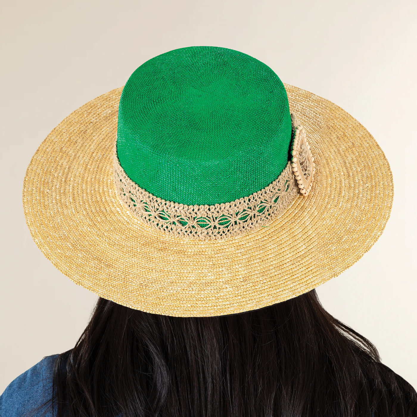 Serafina Italian Straw Sun Hat (Preorder)