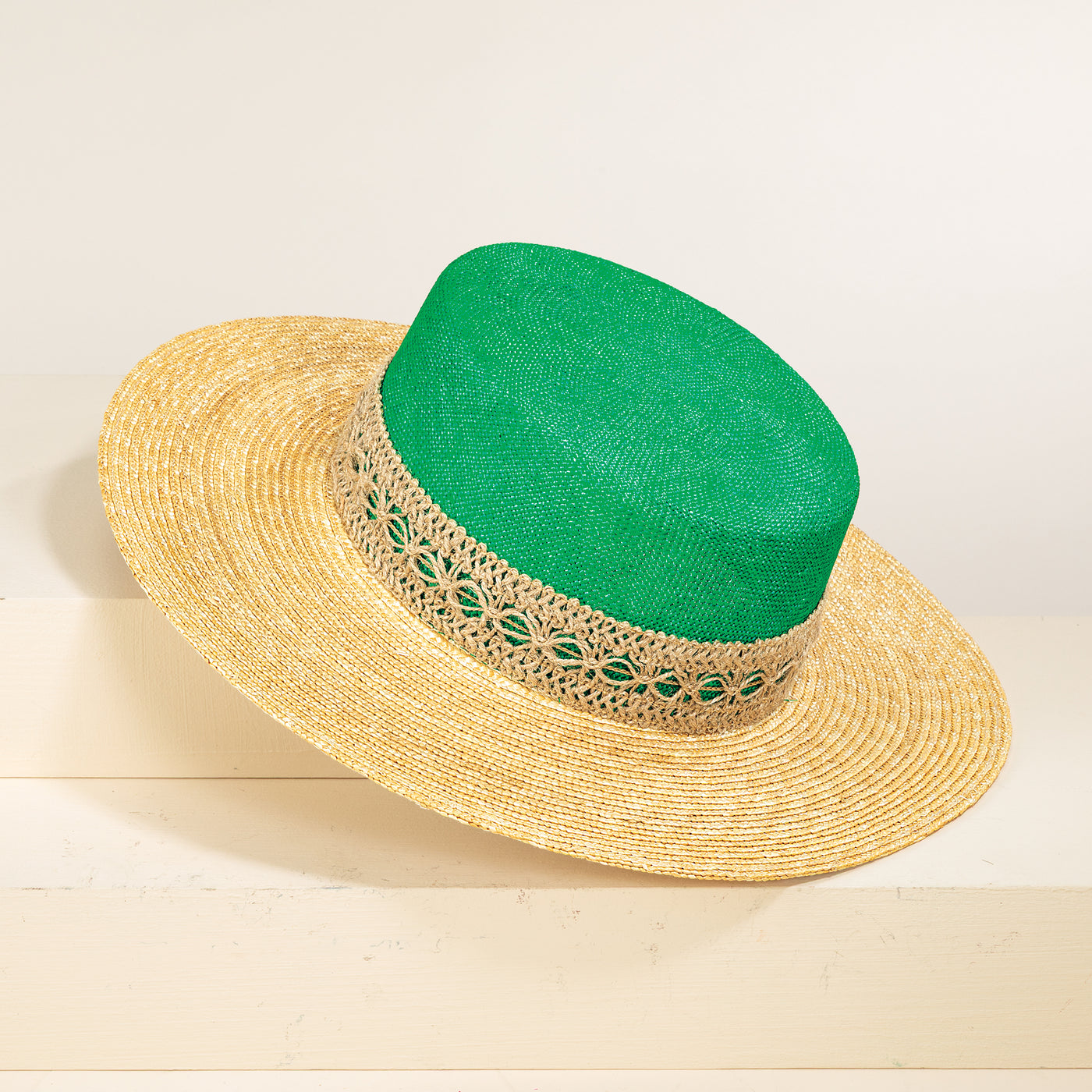 Serafina Italian Straw Sun Hat (Preorder)