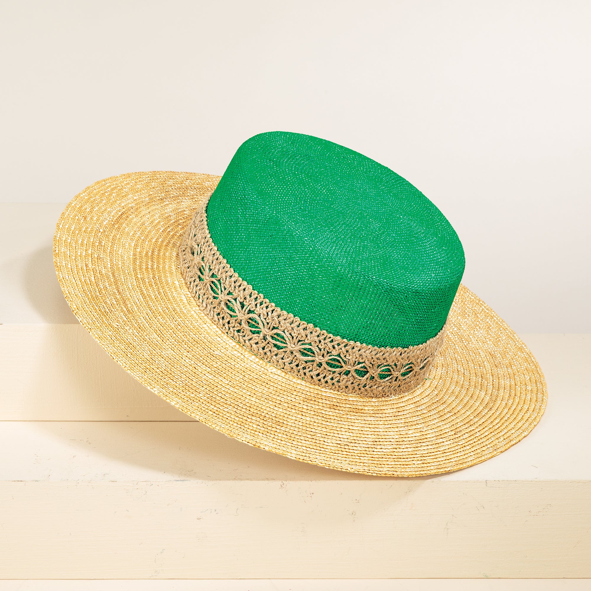 Serafina Italian Straw Sun Hat (Preorder)