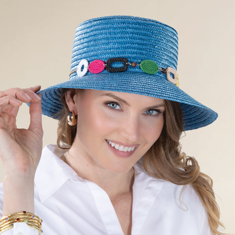 Domenica Italian Straw Sun Hat