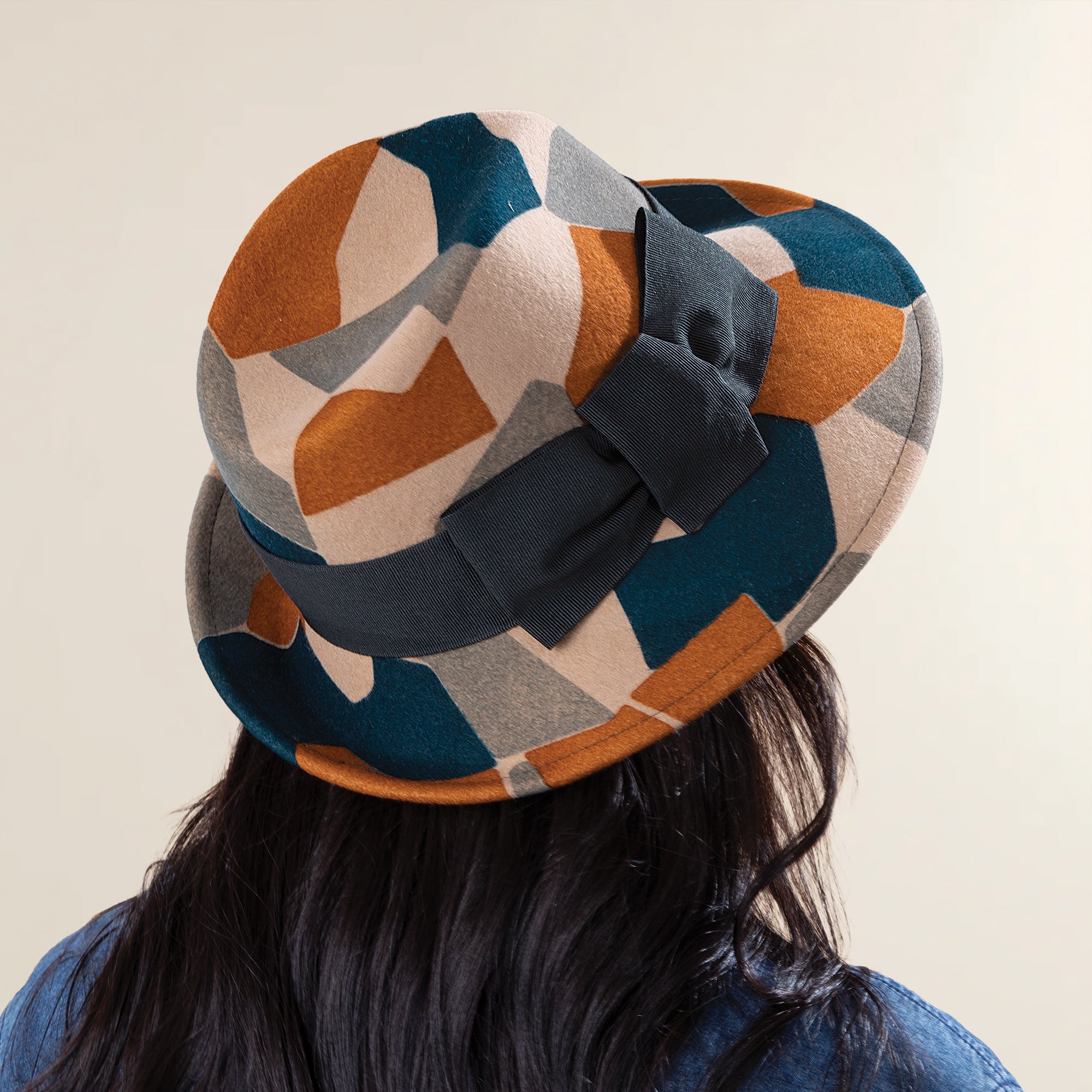 Daniella Italian Wool Stained Glass Fedora (Preorder)