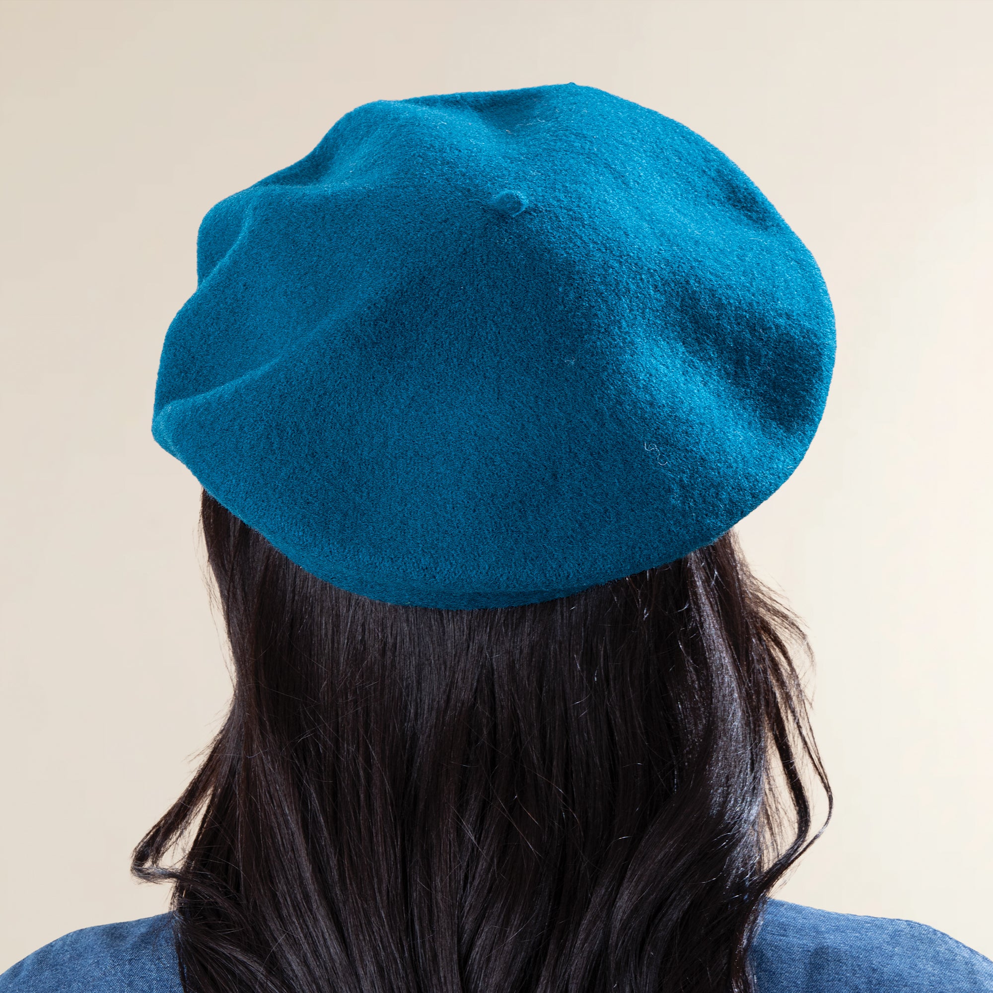 Josephina Ring Accent Italian Wool Beret (Preorder)