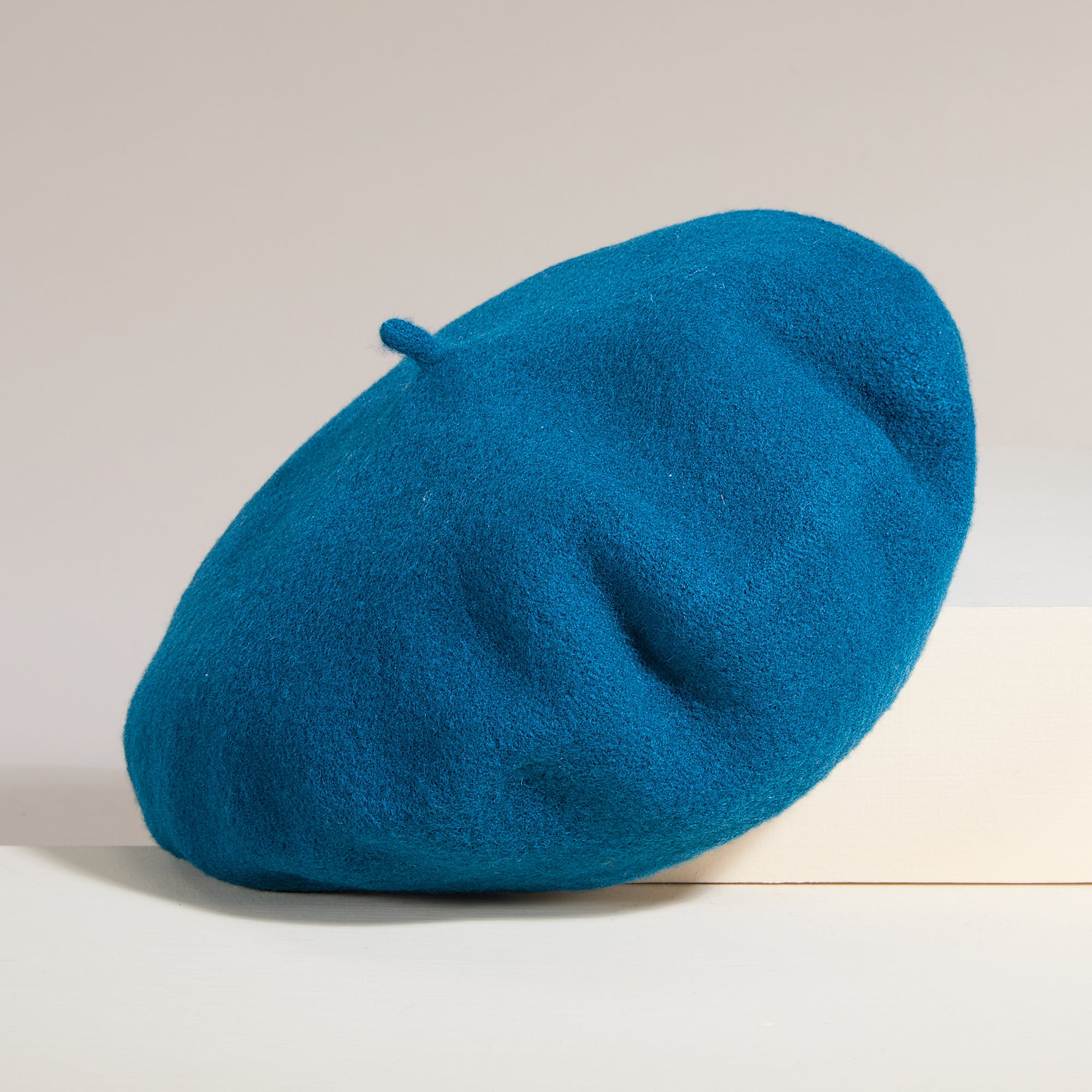 Josephina Ring Accent Italian Wool Beret (Preorder)