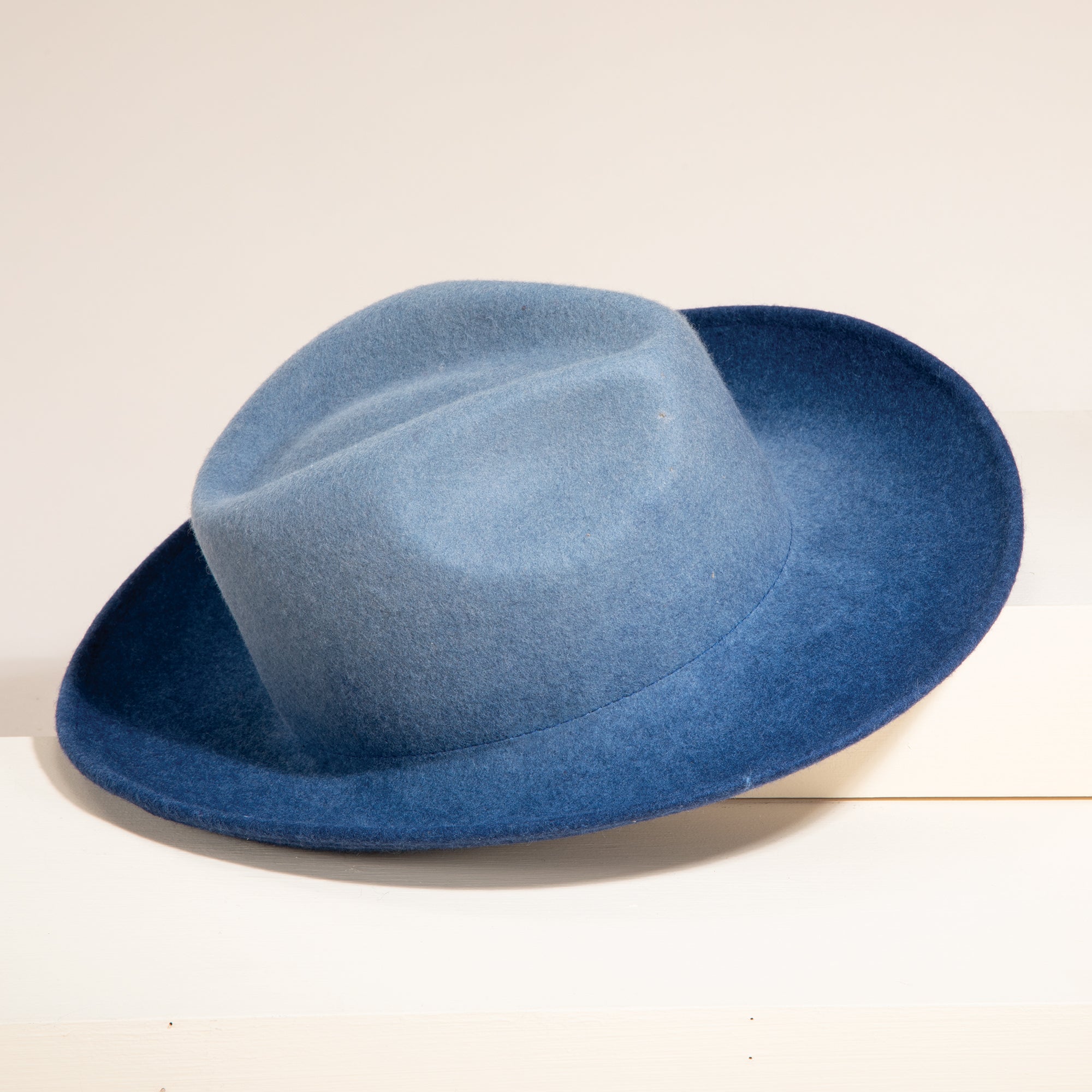 Carlotta Ombre Italian Wool Fedora