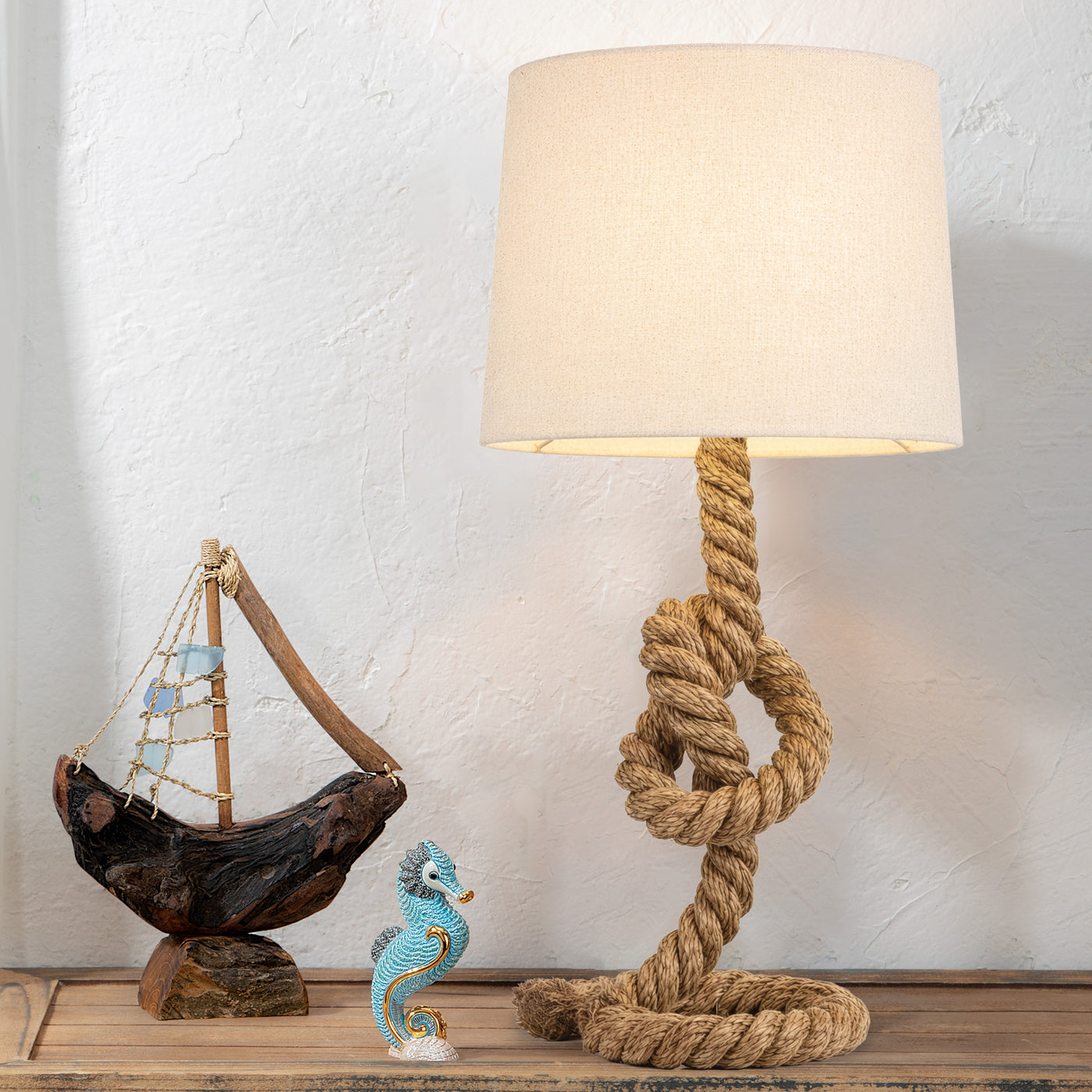Knotted Rope Table Lamp