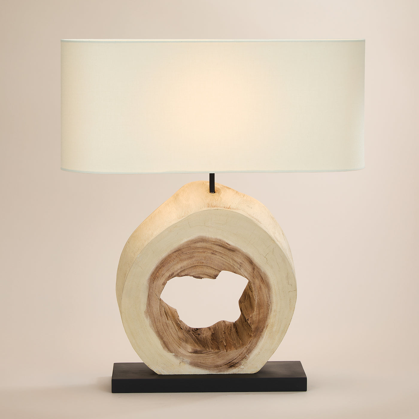 Natural Acacia Wood Lamp