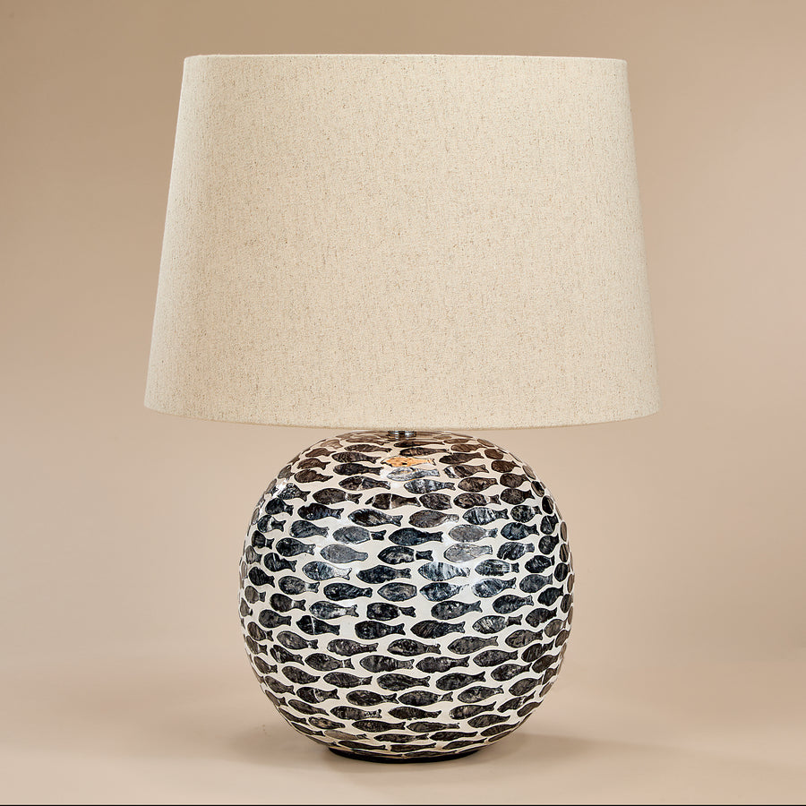 Plenty Of Fish Ceramic Lamp