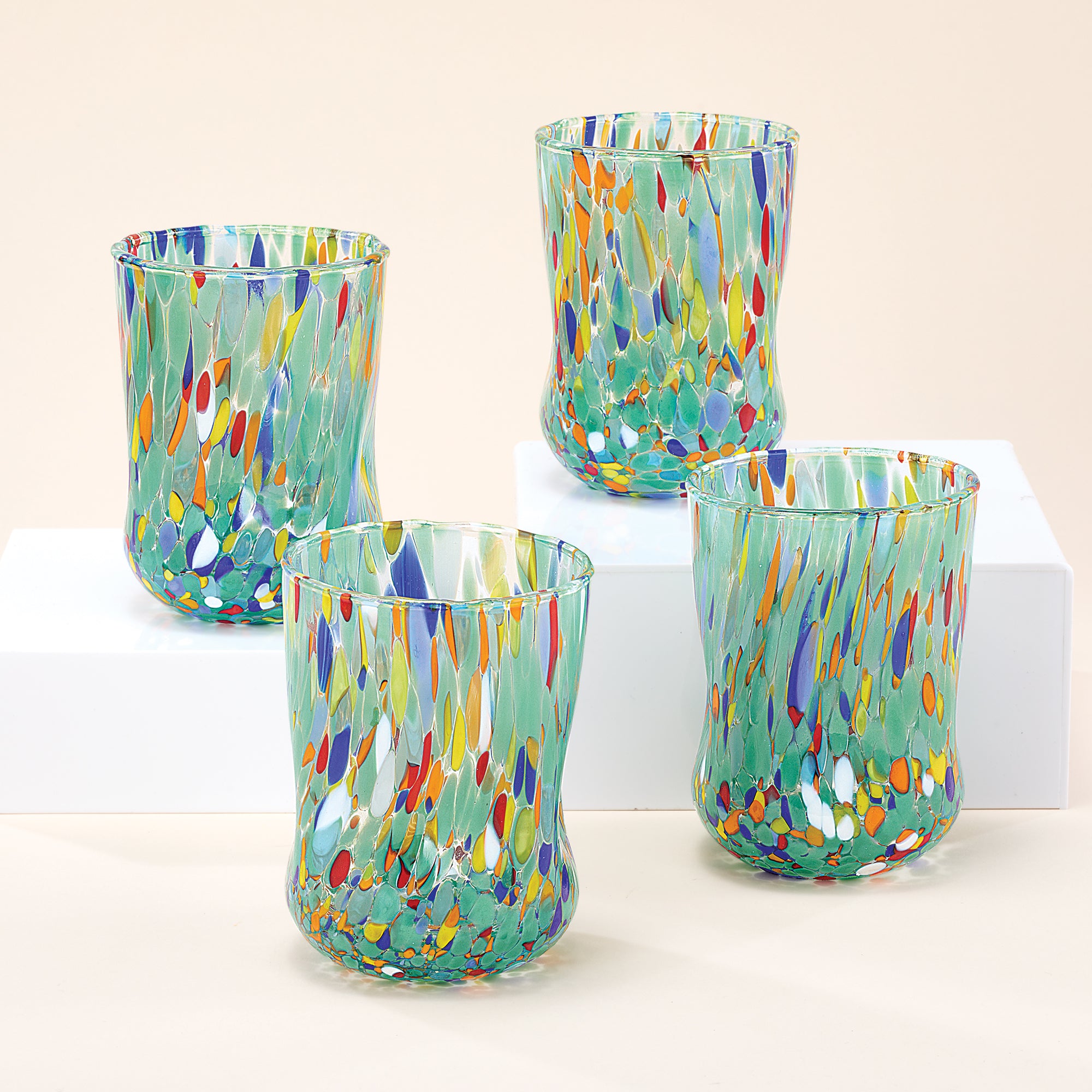 1980s【UOVO NUOVO】ポストモダン ステーショナリー オブジェ 198: CHARLES VIRION FOR BOUÉ ET PETIT, Vase with cat and