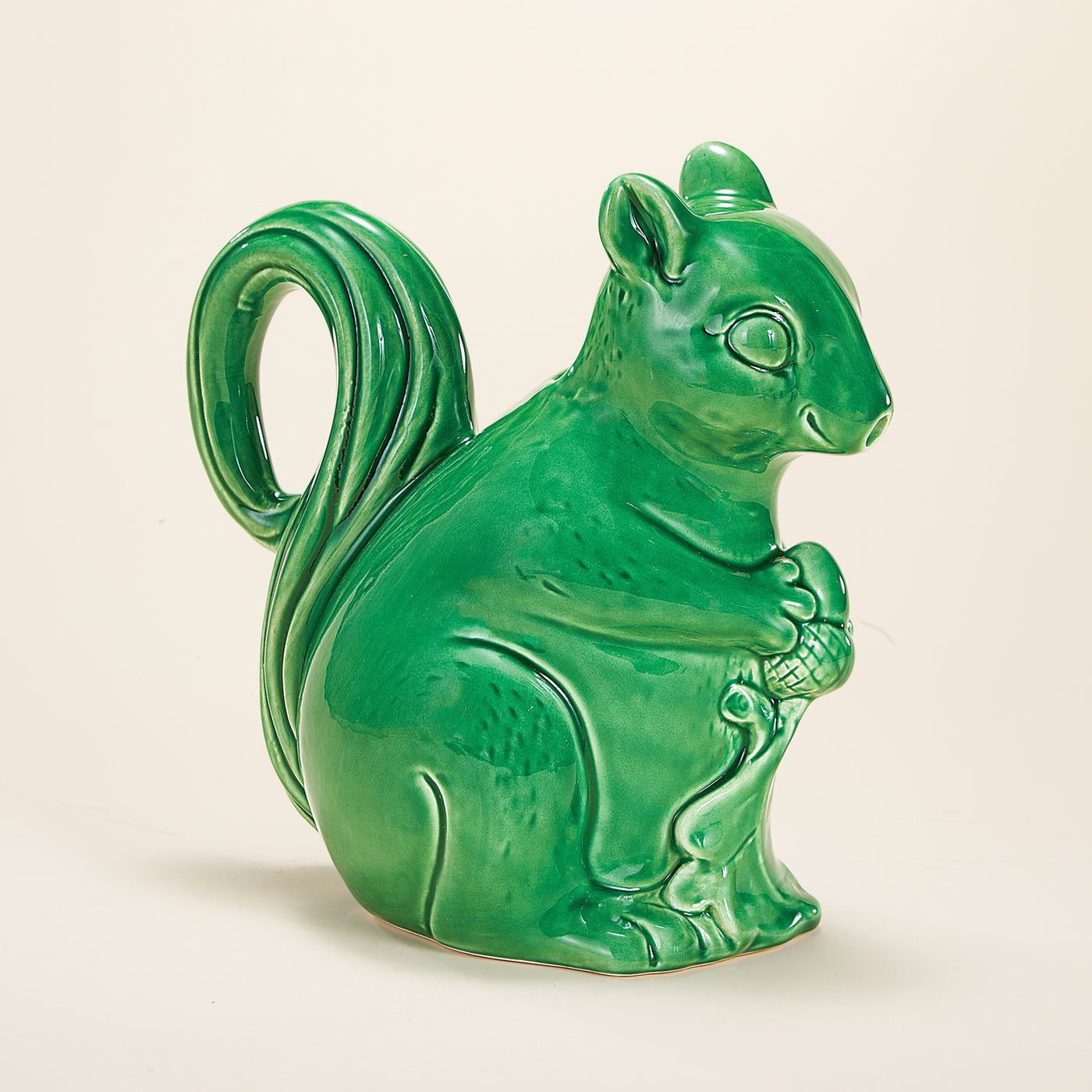 Kelly Green Squirrel Pitcher