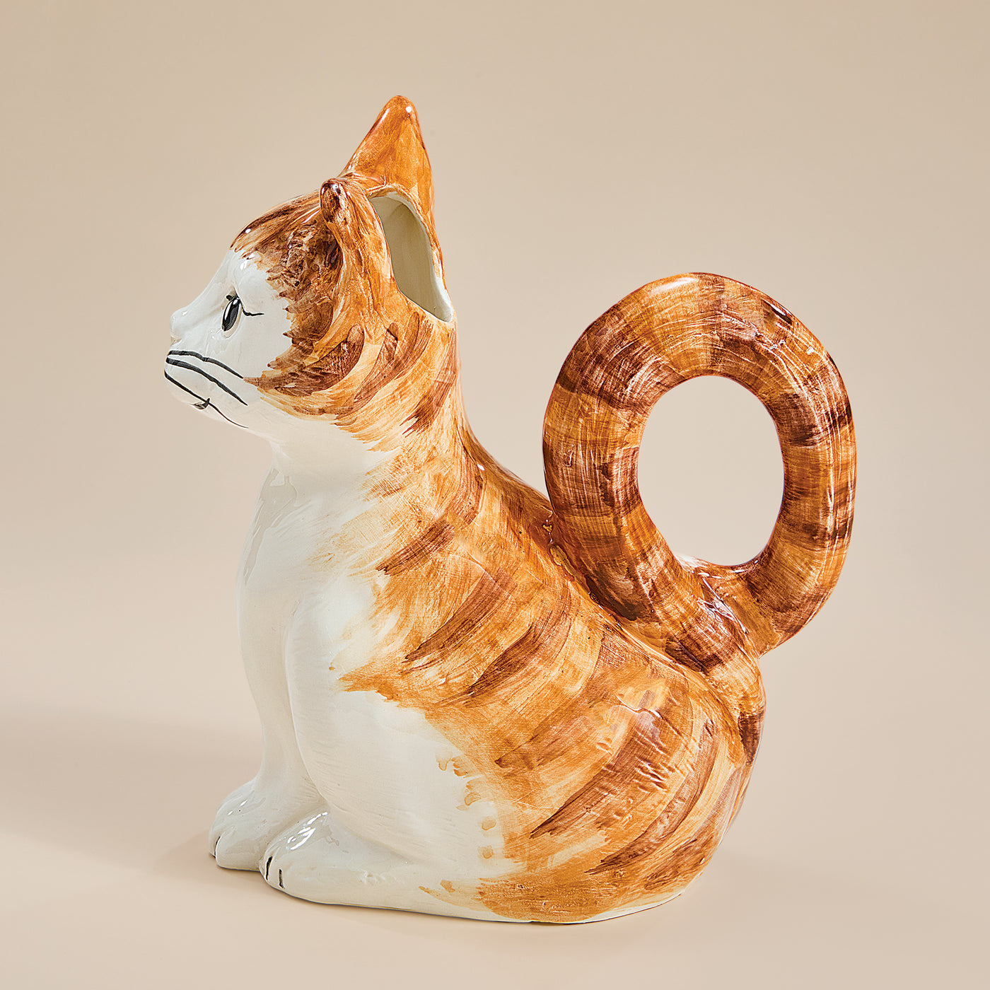 Striped Tabby Cat Pitcher (Preorder)