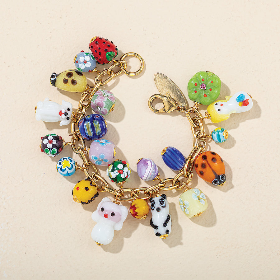 Charmed, I'm Sure Animal Charm Bracelet (Preorder)