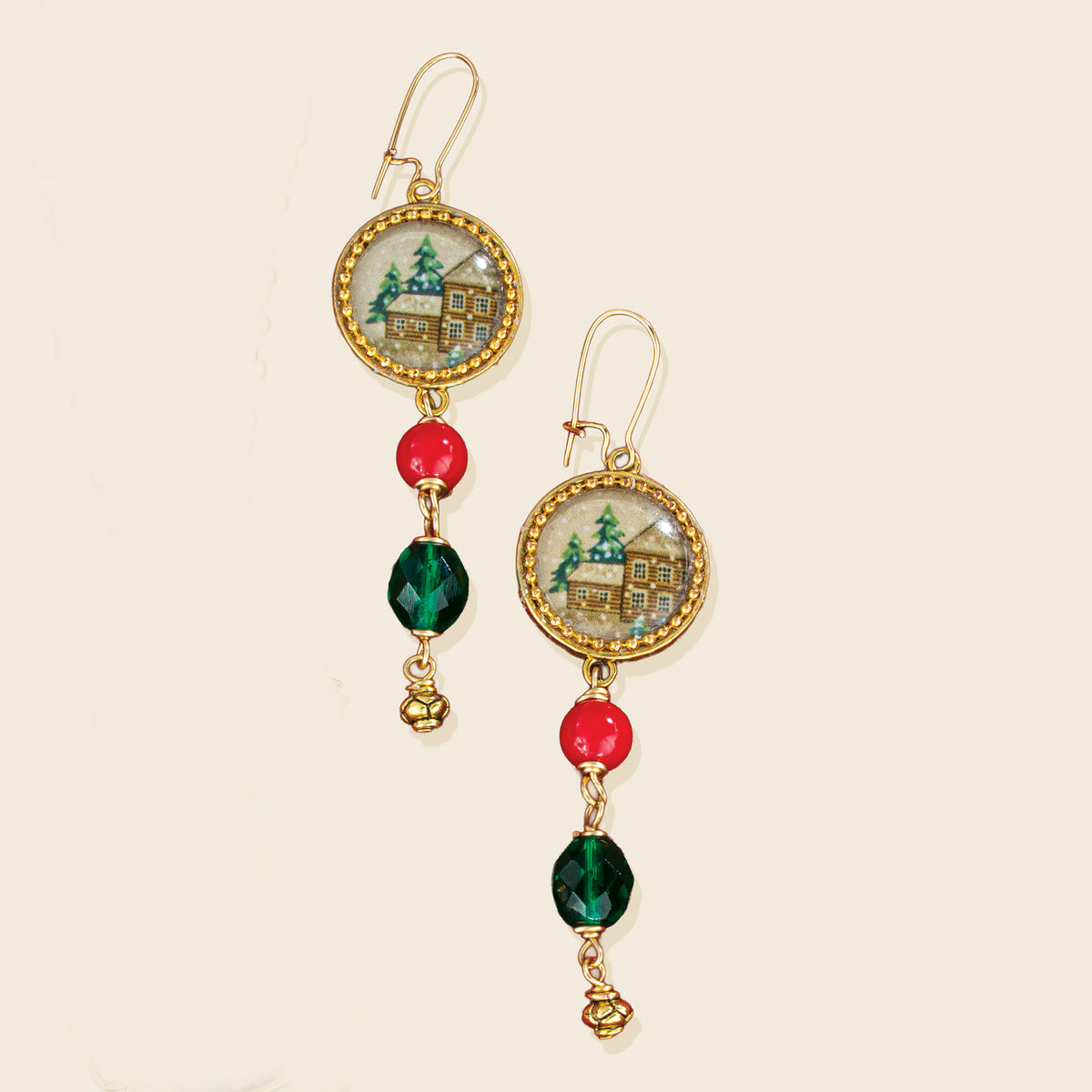 Home For The Holidays Long Earrings (Preorder)