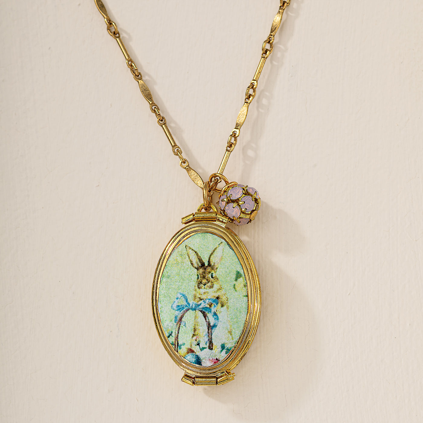 Bunny Locket Necklace