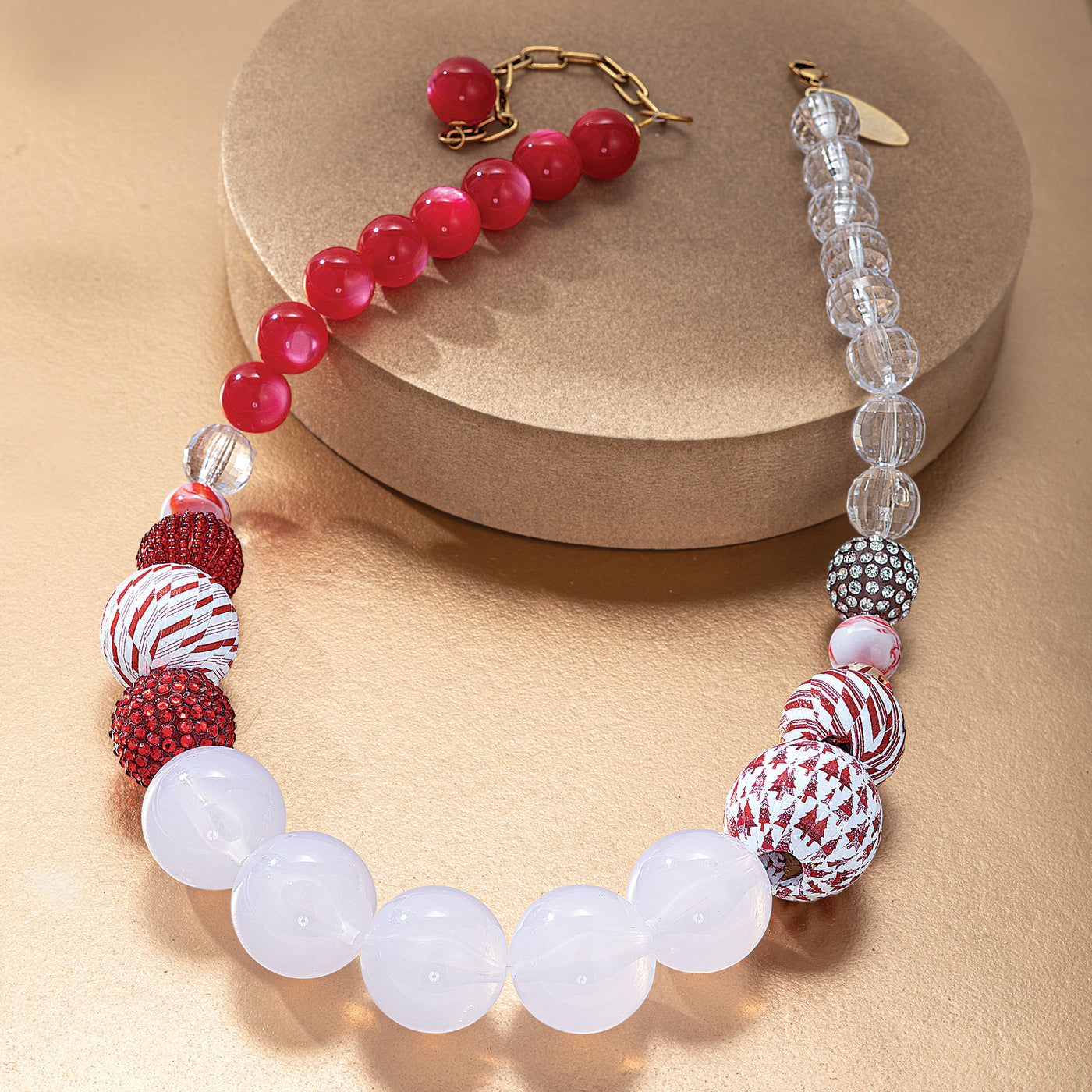 Peppermint Statement Necklace