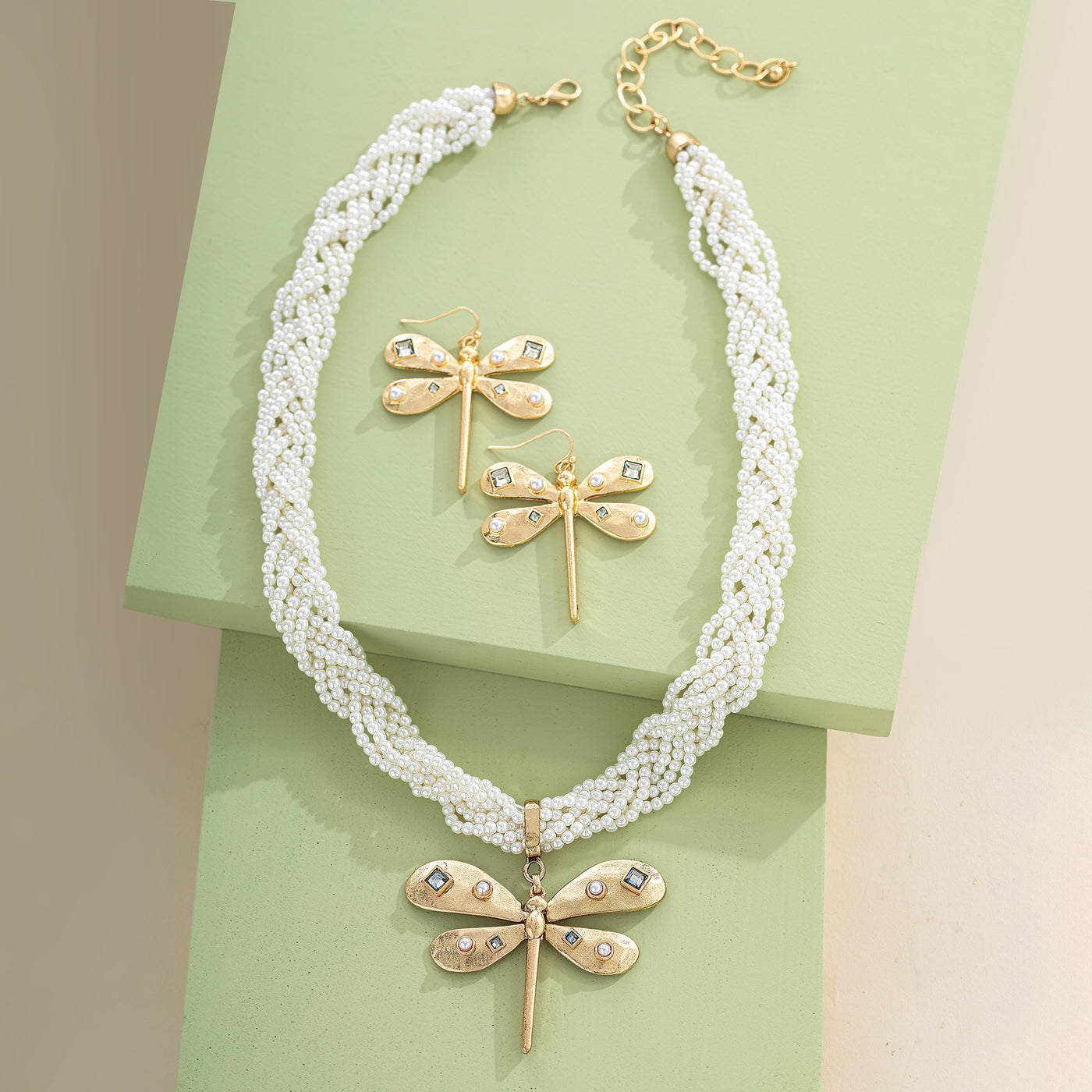 Dramatic Dragonfly Earrings