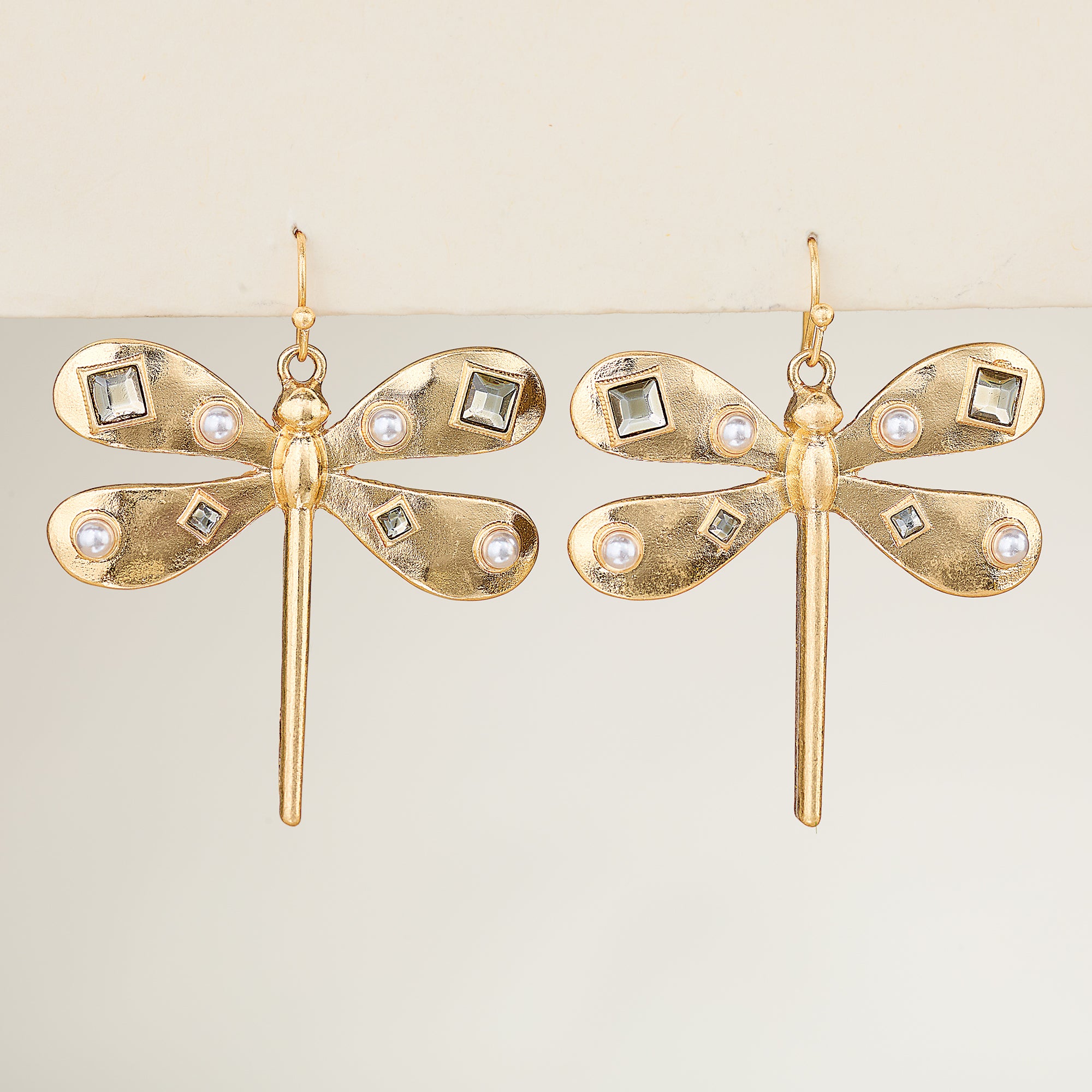 Dramatic Dragonfly Earrings