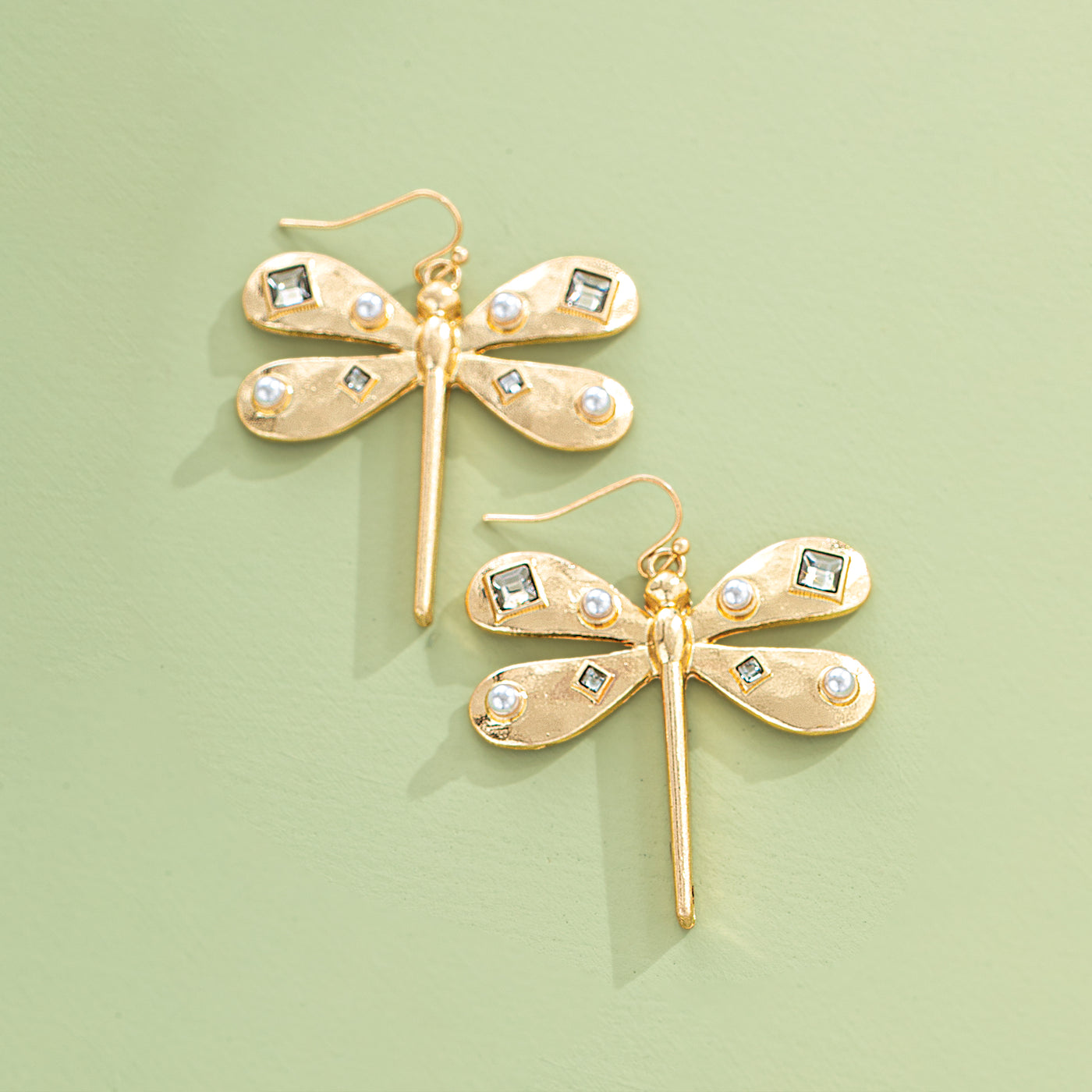 Dramatic Dragonfly Earrings