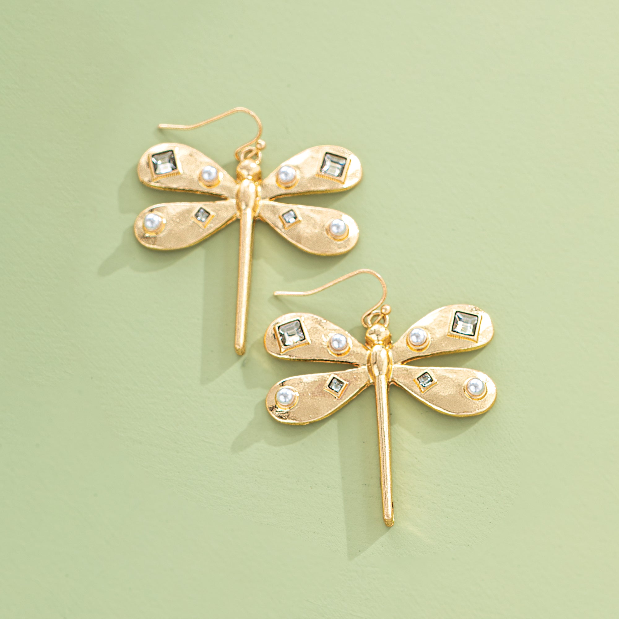 Dramatic Dragonfly Earrings