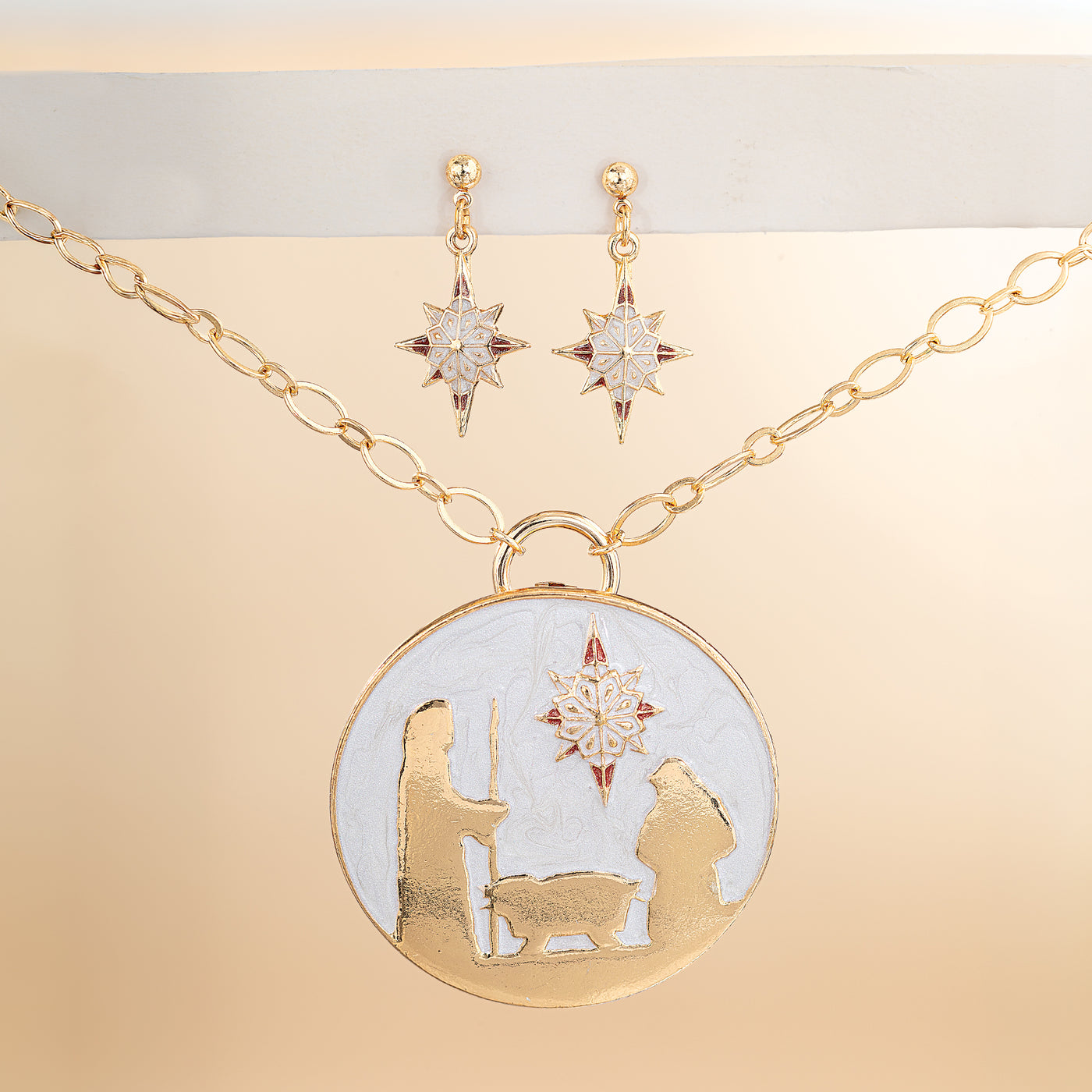 Holy Night Necklace & Earrings Set (Preorder)