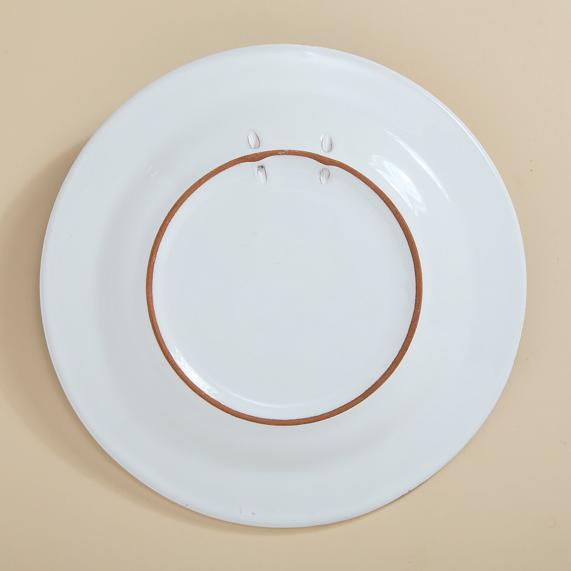 Hand-Painted Italian Ceramic Halloween Witch Plate (Preorder)